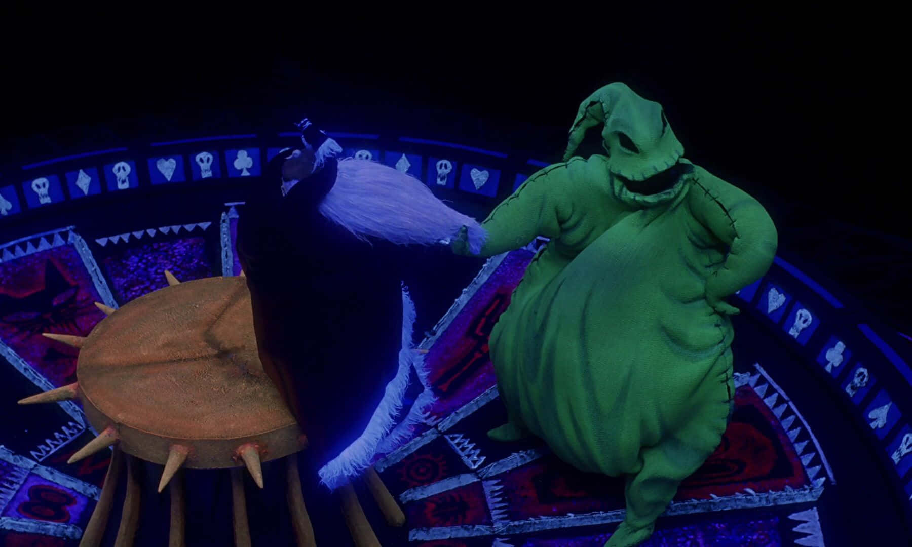 Răufăcătorul Oogie Boogie Fundal