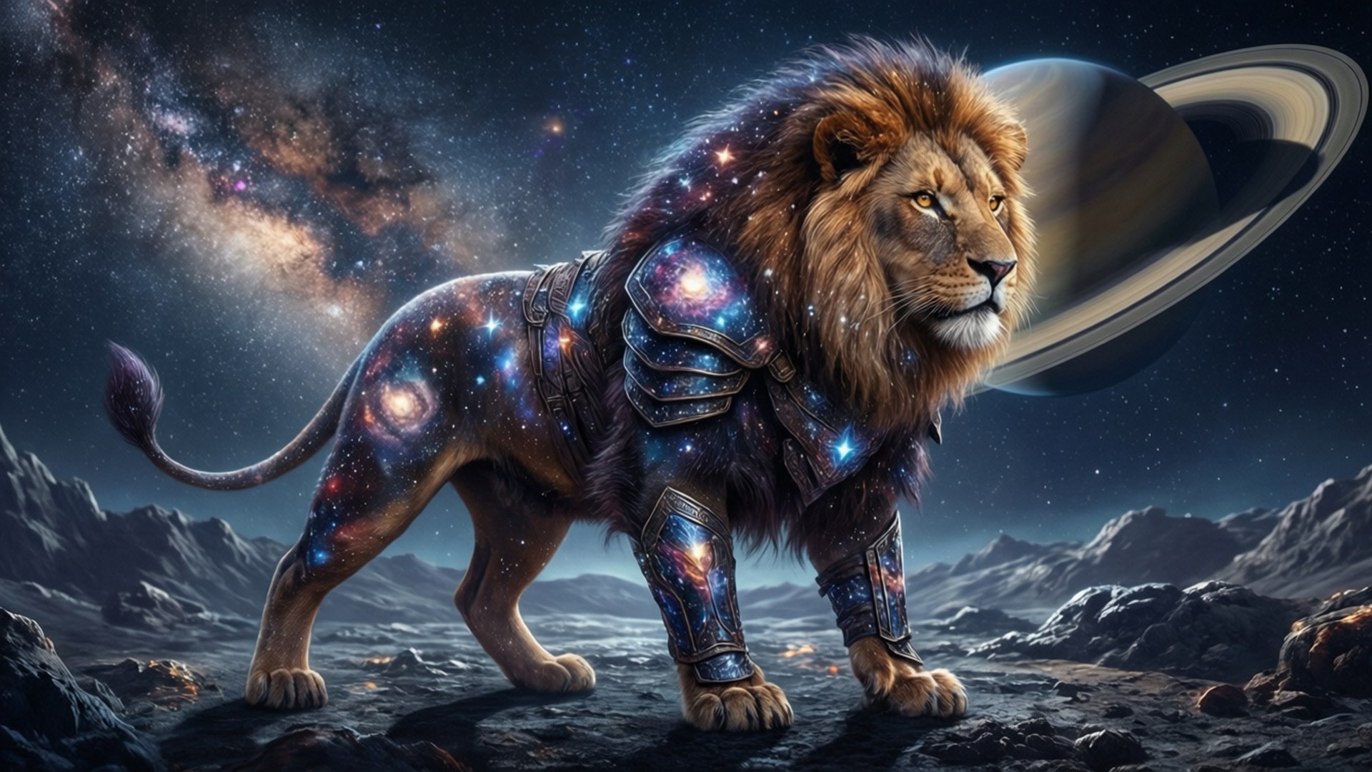 Războinicul Cosmic Fundal