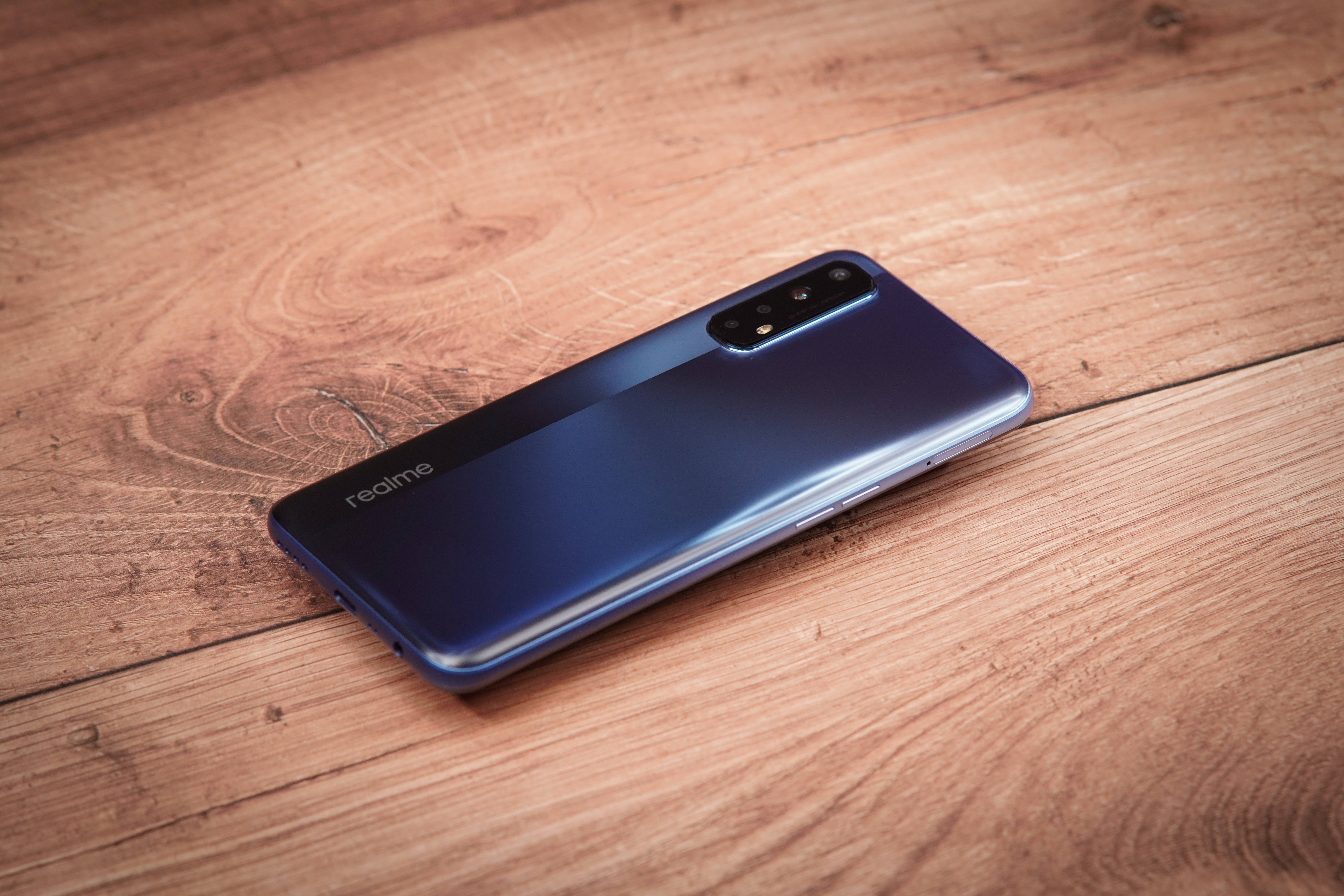 Realme 7 Negru Fundal