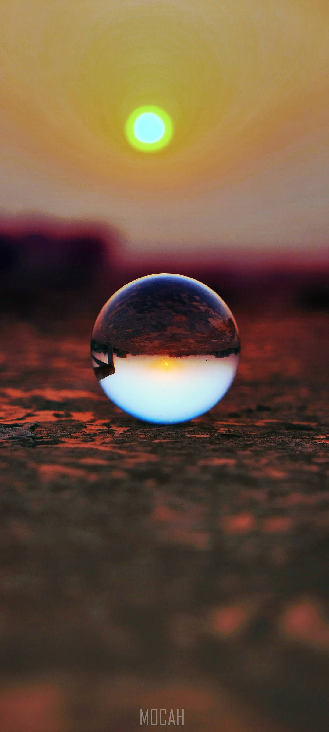 Realme 7 Reflexie Picătură de Apă Fundal