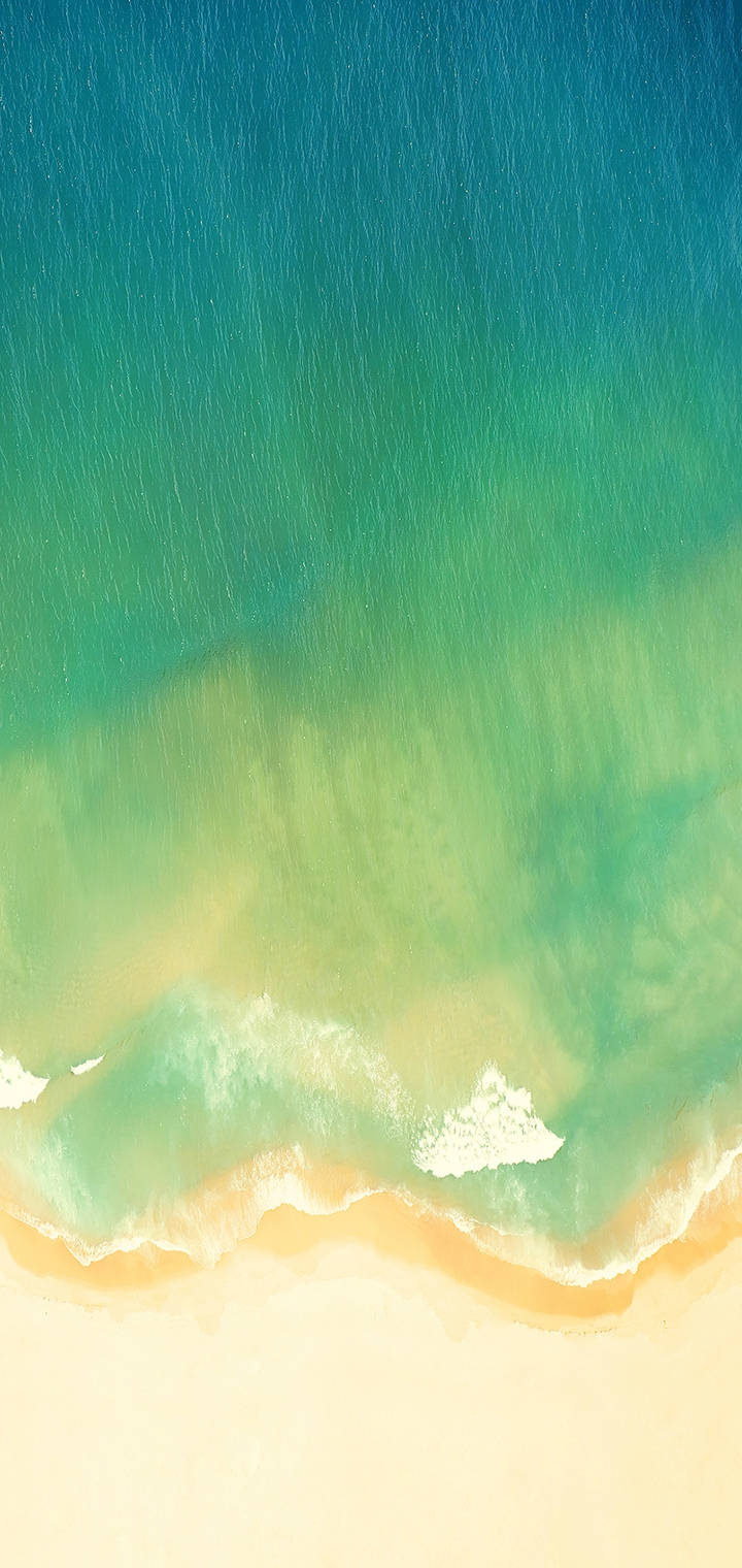 Realme Green Beach Fundal