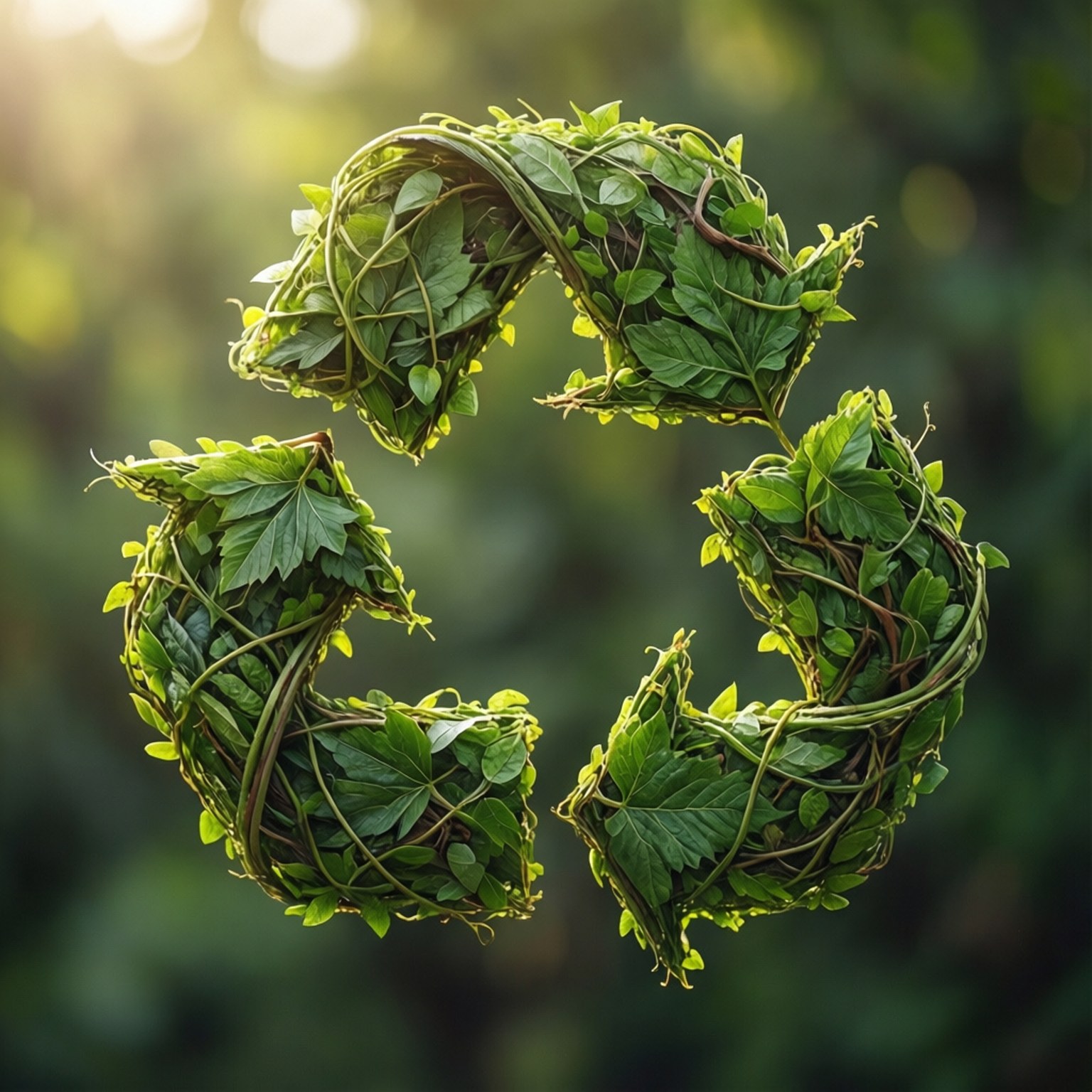 Reciclare Frunză Fundal