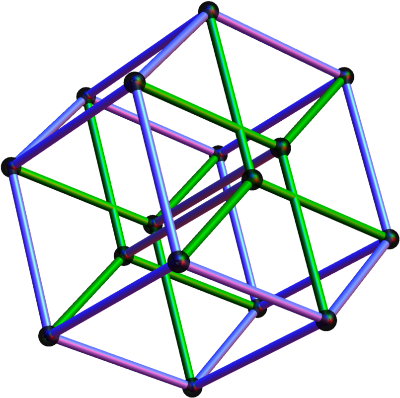 Redare 3D a Structurii Geometrice Fundal