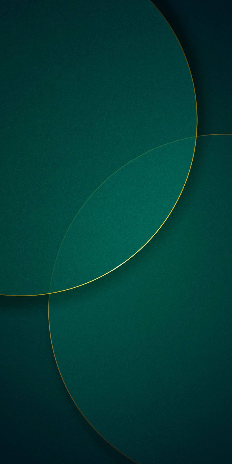 Redmi 9 Fundal cu Linii Circulare Verde Închis Fundal