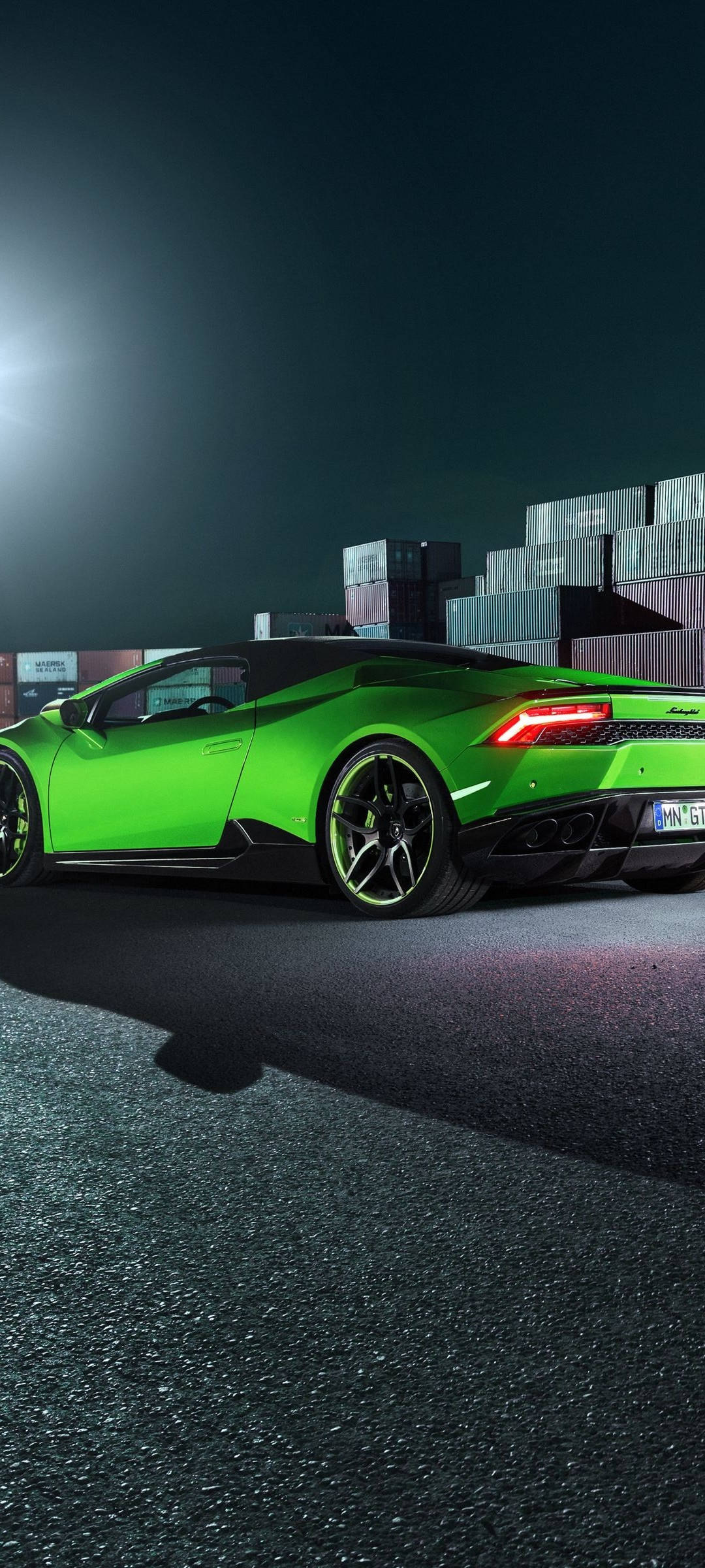 Redmi Note 10 Green Lamborghini Huracán Fundal