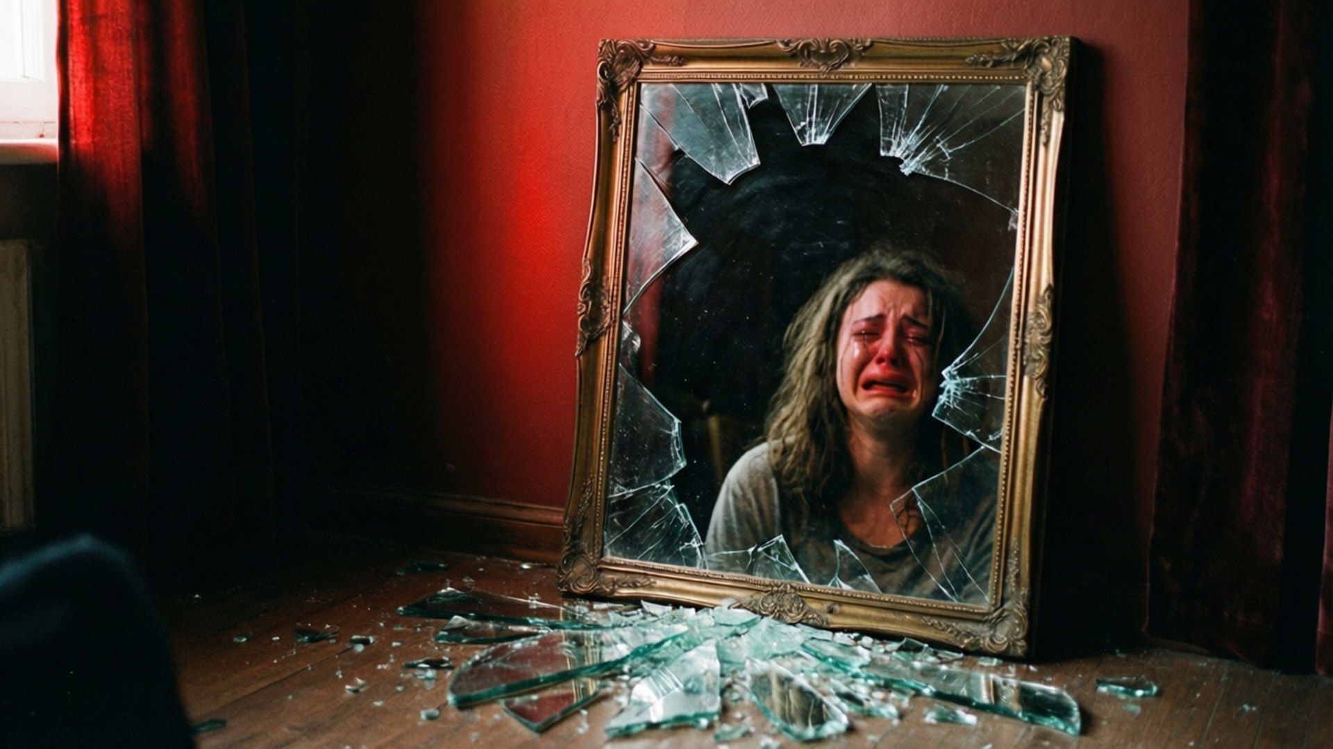Reflecții Fragmentate Fundal