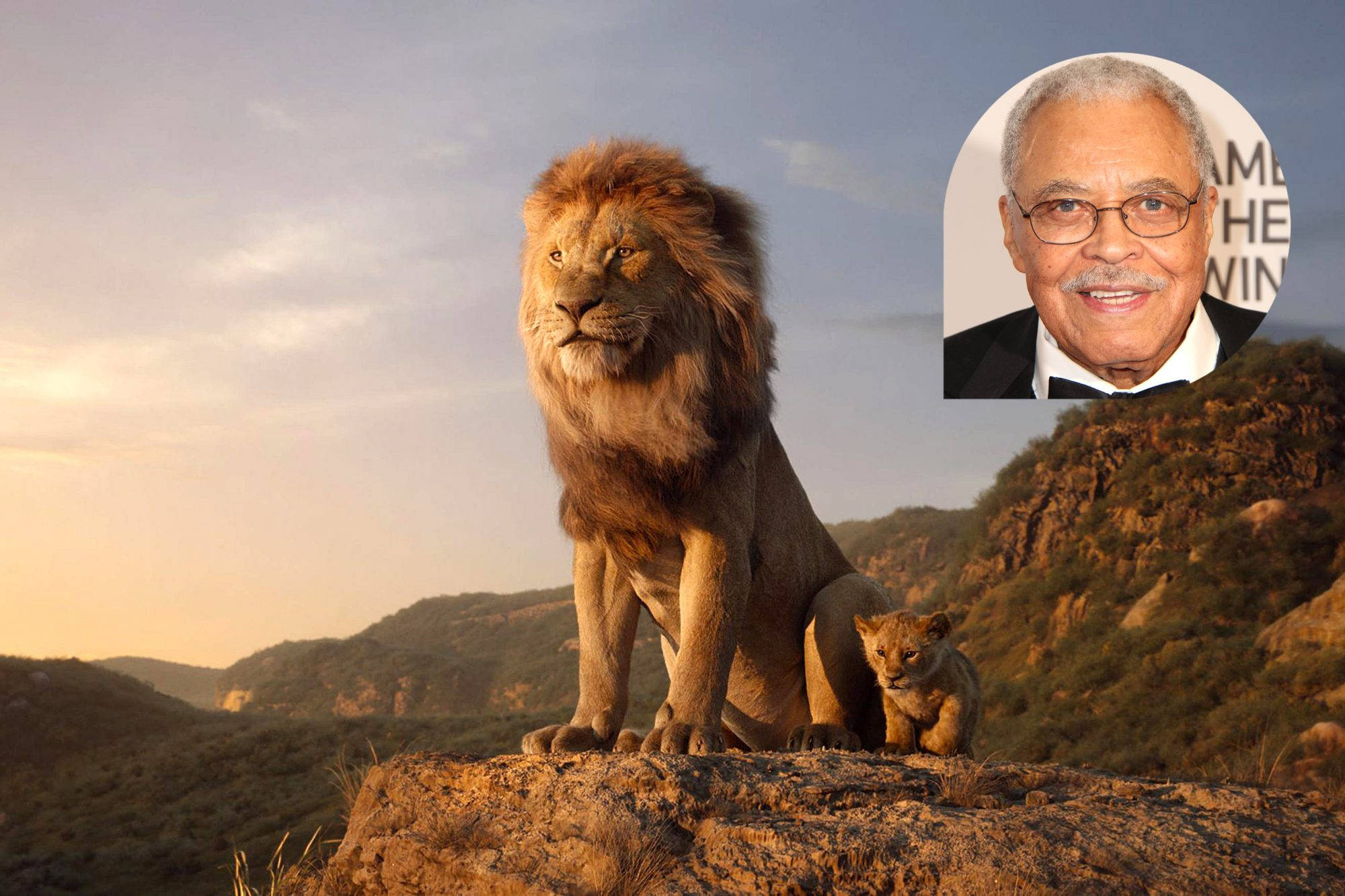 Regele Leu James Earl Jones Fundal