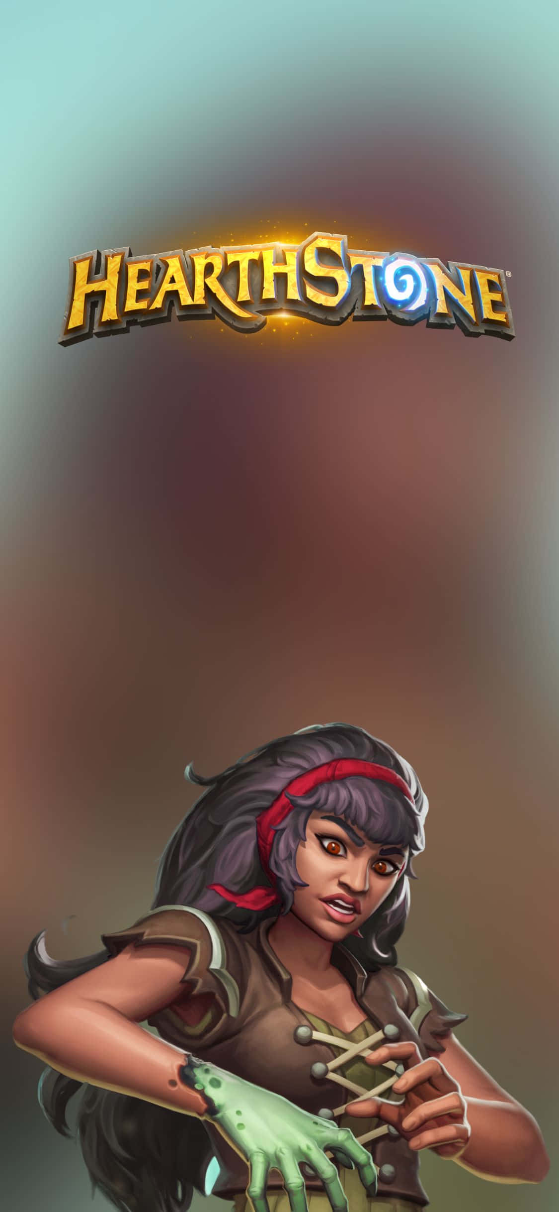 Relaxați-vă și Jucați Hearthstone pe Incredibilul iPhone XS Fundal