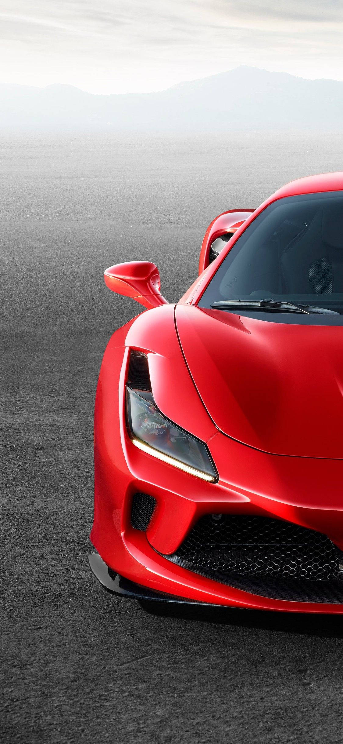 Render 3D Ferrari iPhone Fundal
