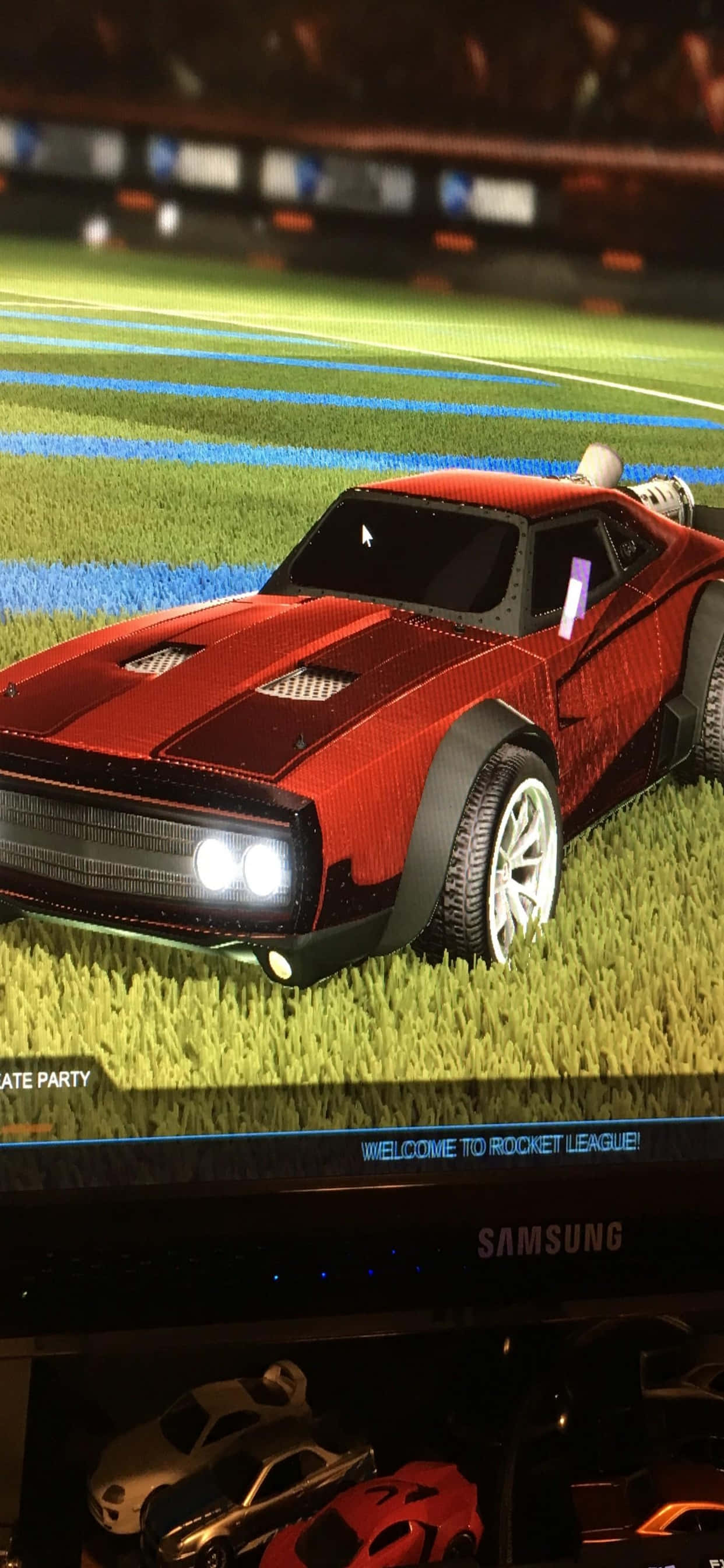 Ridică-ți abilitățile în Rocket League la noi înăltimi cu iPhone XS Max Fundal