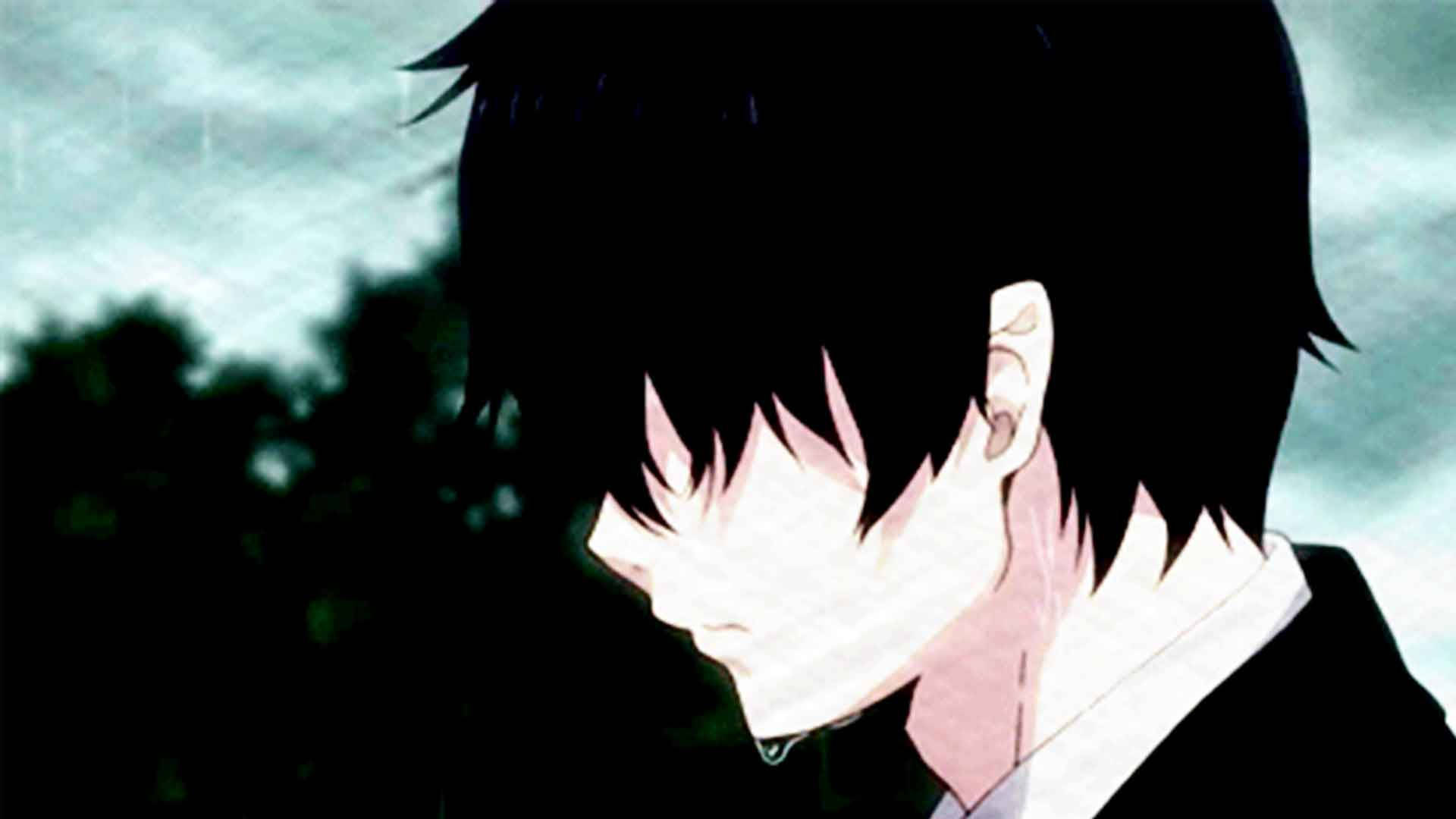 Rin Okumura Pfp Anime Edgy Fundal