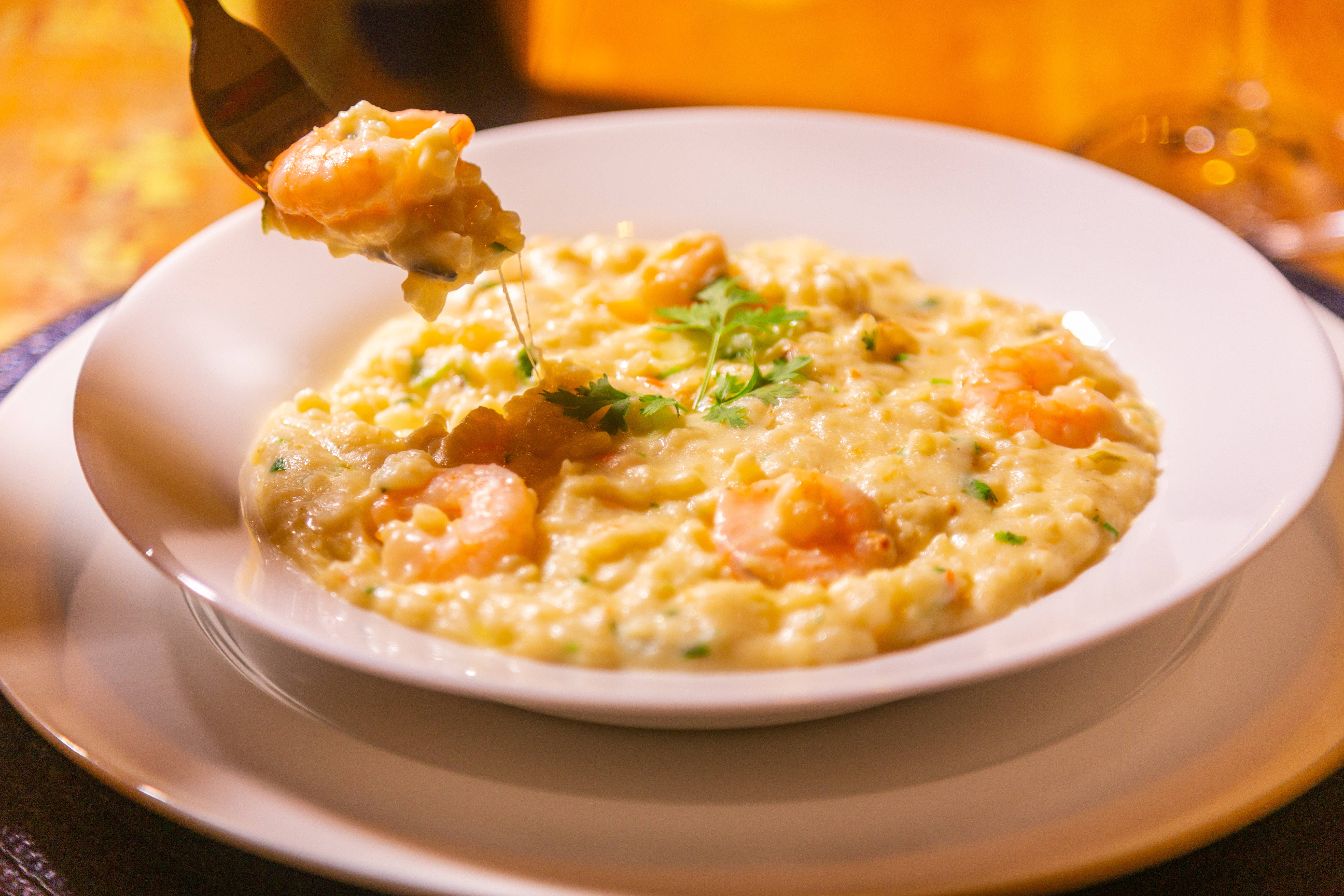 Risotto 2560x1440 Mâncare Fundal