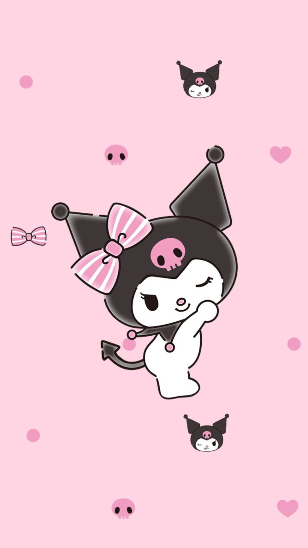 Rivala Roz a lui My Melody Kuromi Fundal