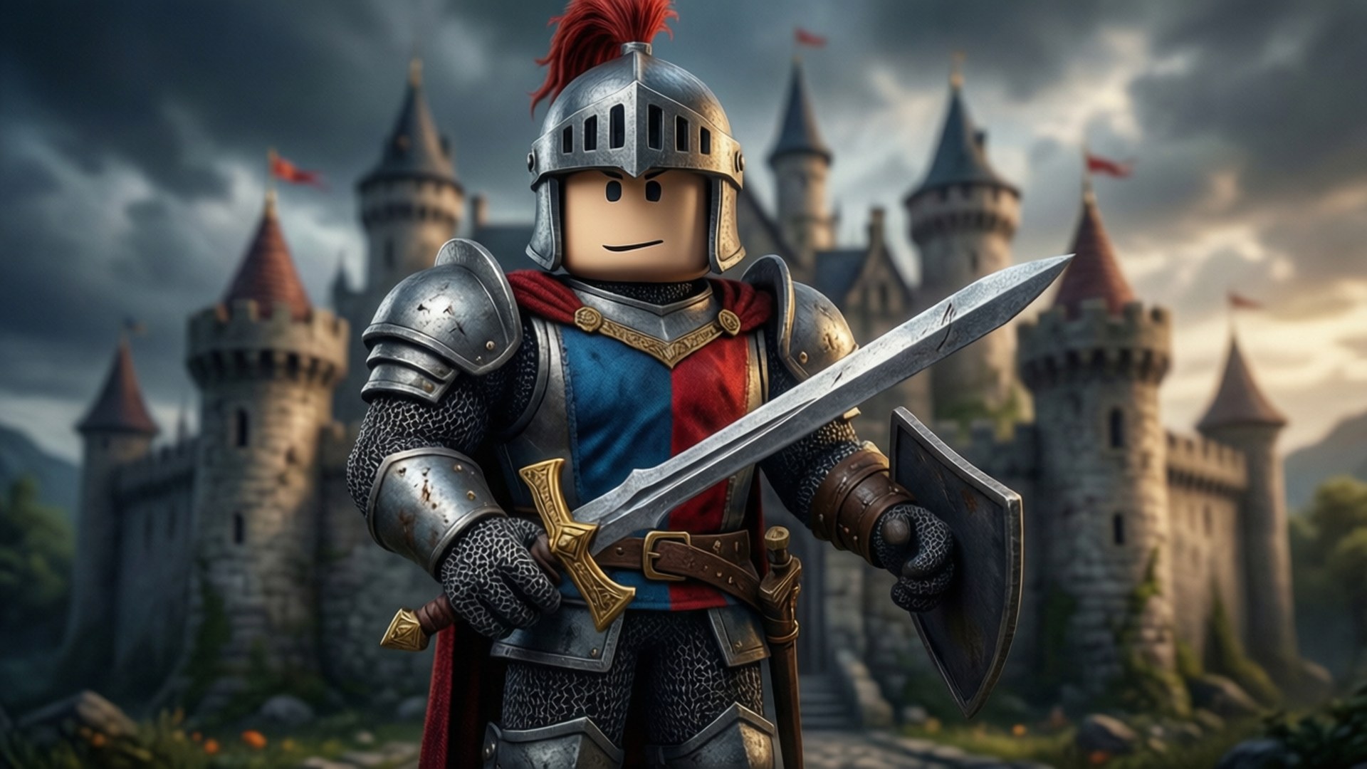 Roblox Cavaler Medieval Fundal