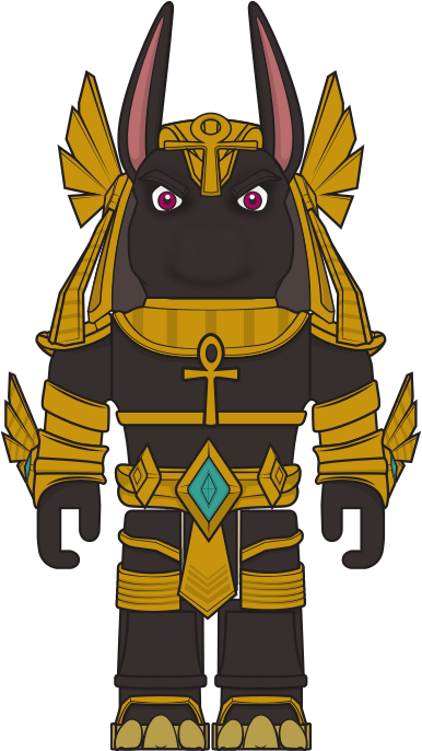 Roblox: Costum de Avatar Anubis Fundal