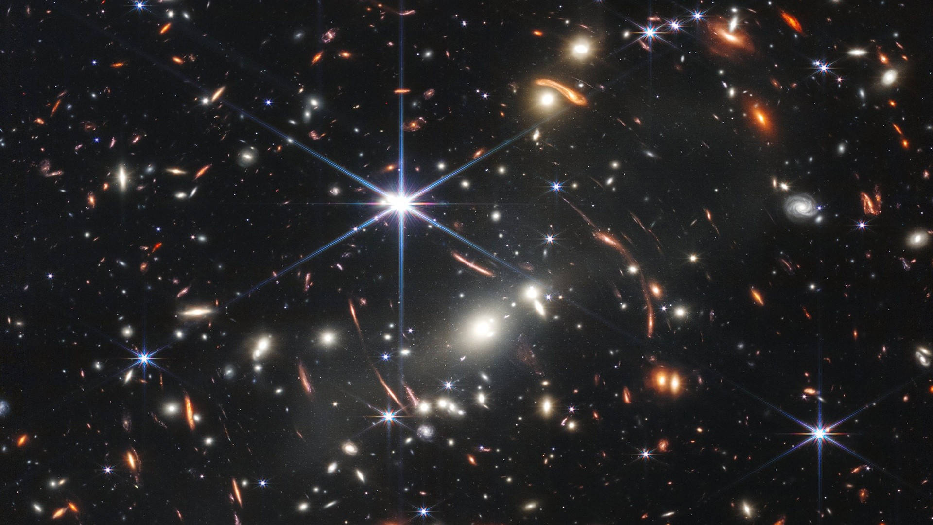 Roi de galaxii în spațiu universal Fundal