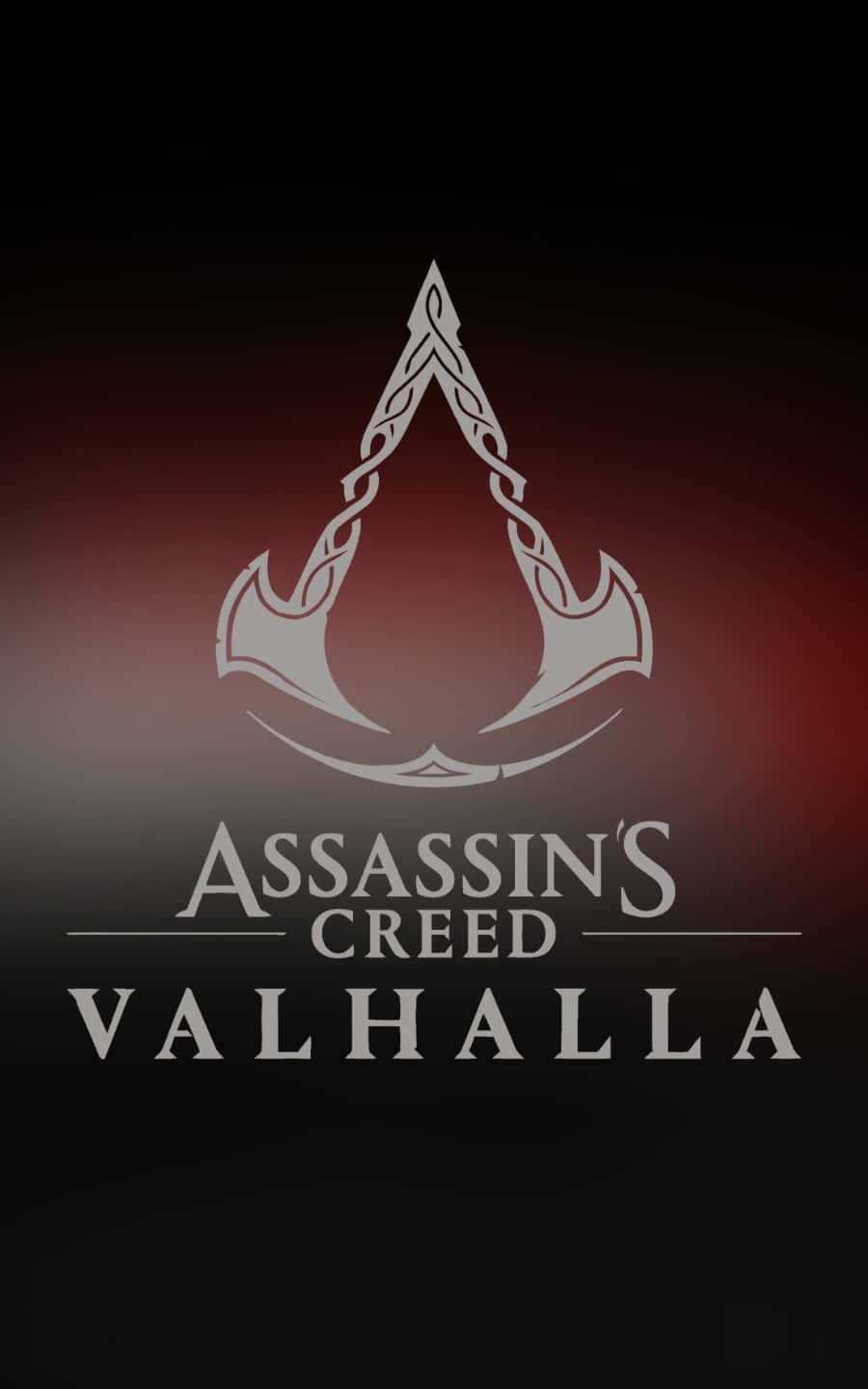 Roșu și Negru 1440p Assassin's Creed Valhalla Fundal