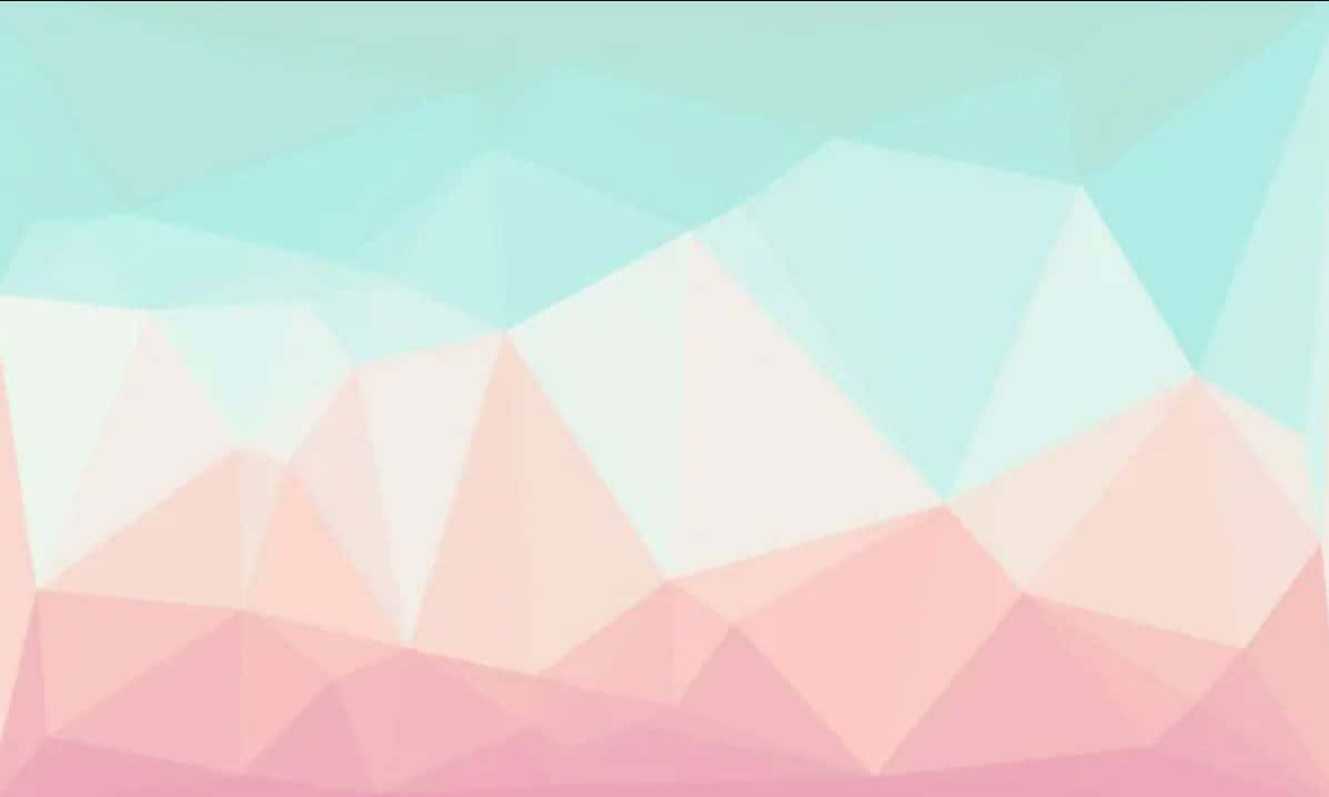Roz și Turcoaz - Fundal Geometric Fundal