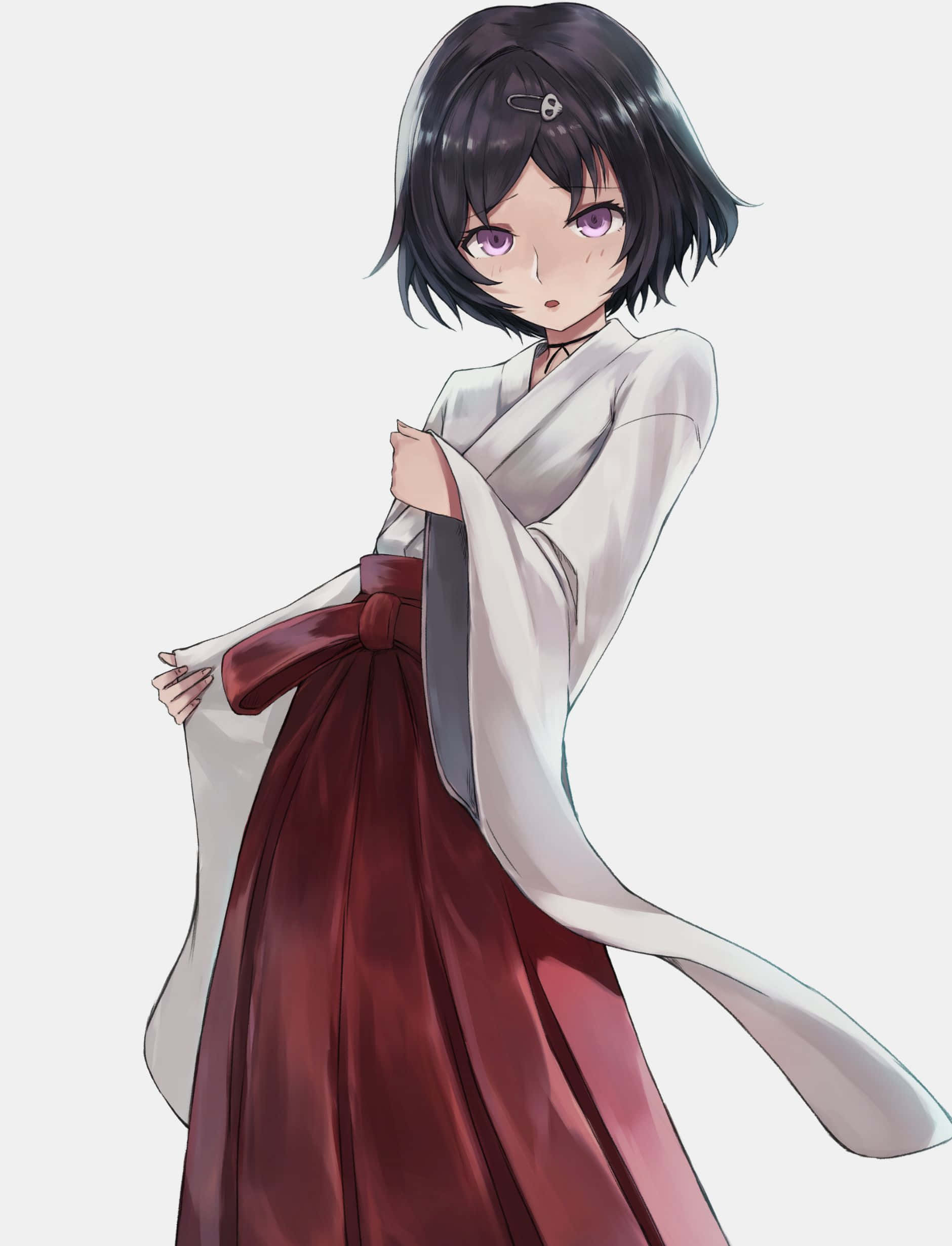 Ruka Urushibara in a serene moment Fundal