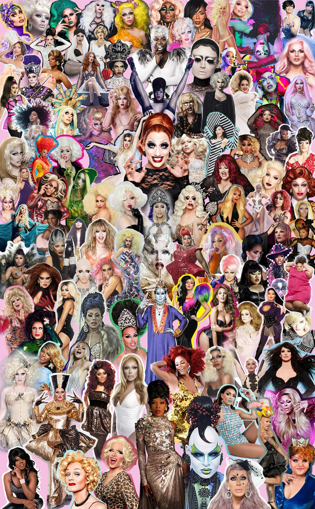 RuPaul's Drag Race Colaj Fundal