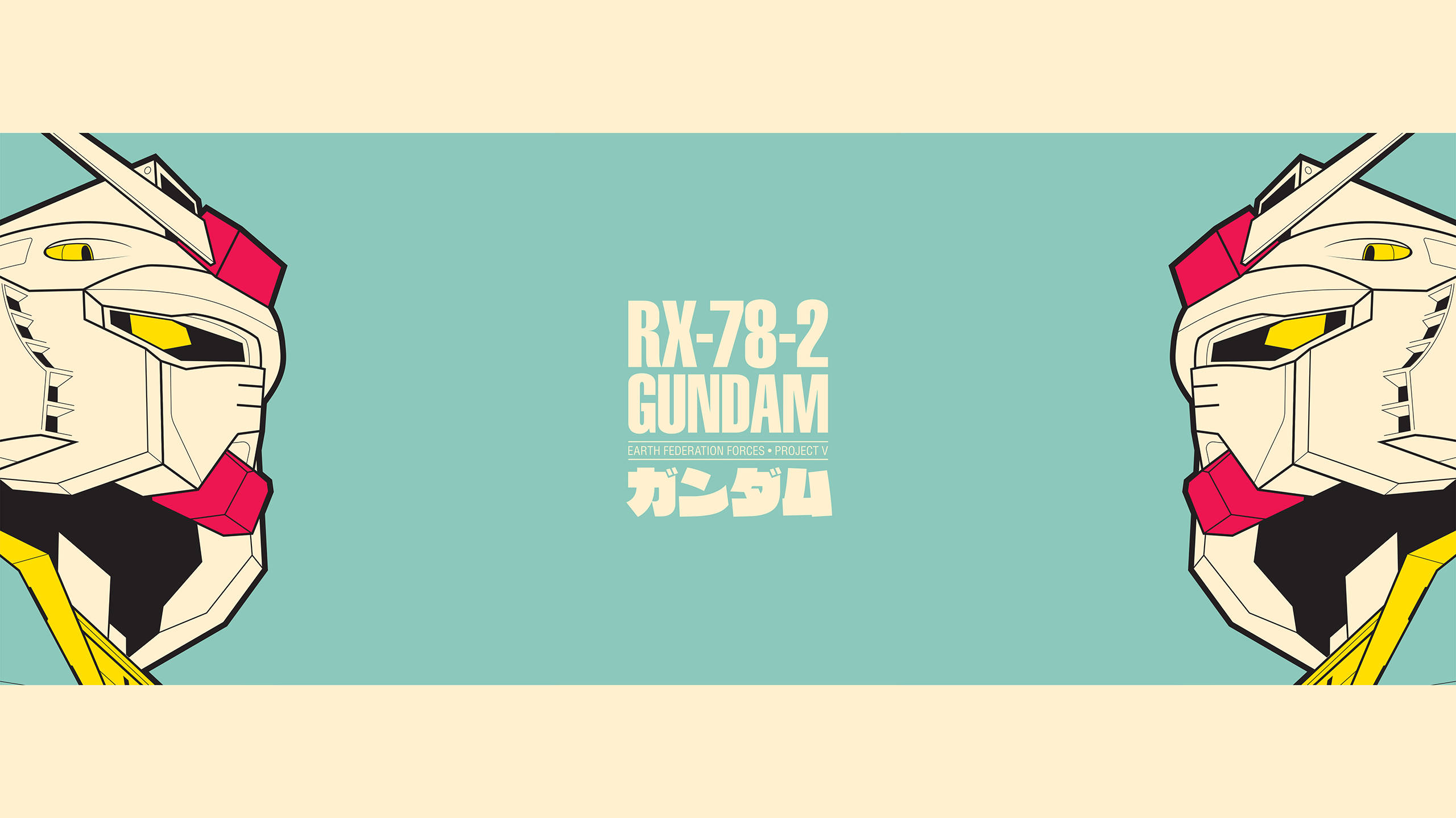 RX-78-2 Gundam din Mobile Suit Gundam Fundal