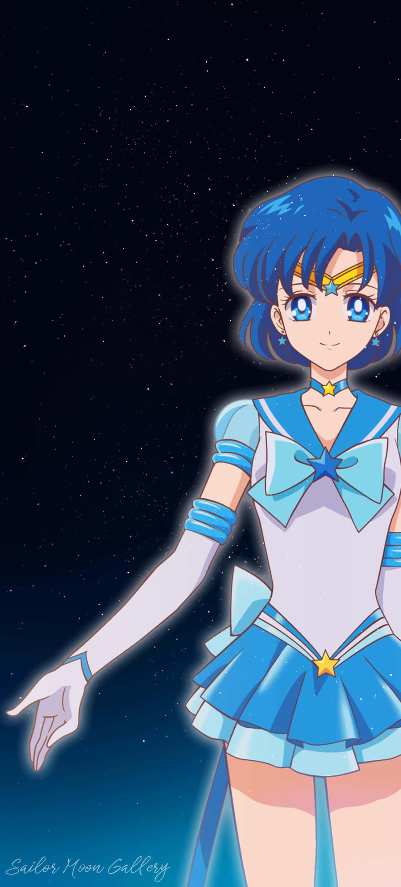 Sailor Mercury, un gardian al dragostei și justiției Fundal