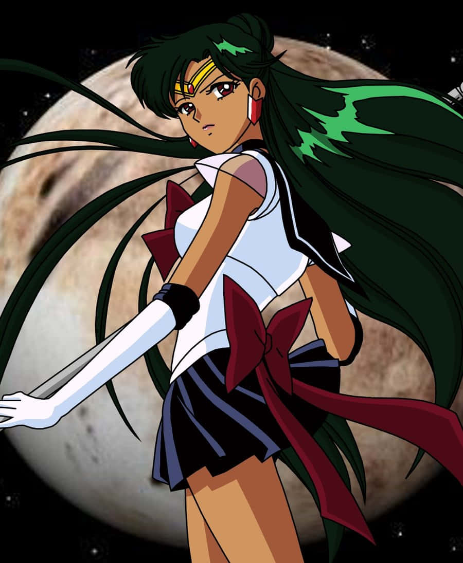 Sailor Pluto, protector al timpului și spațiului Fundal