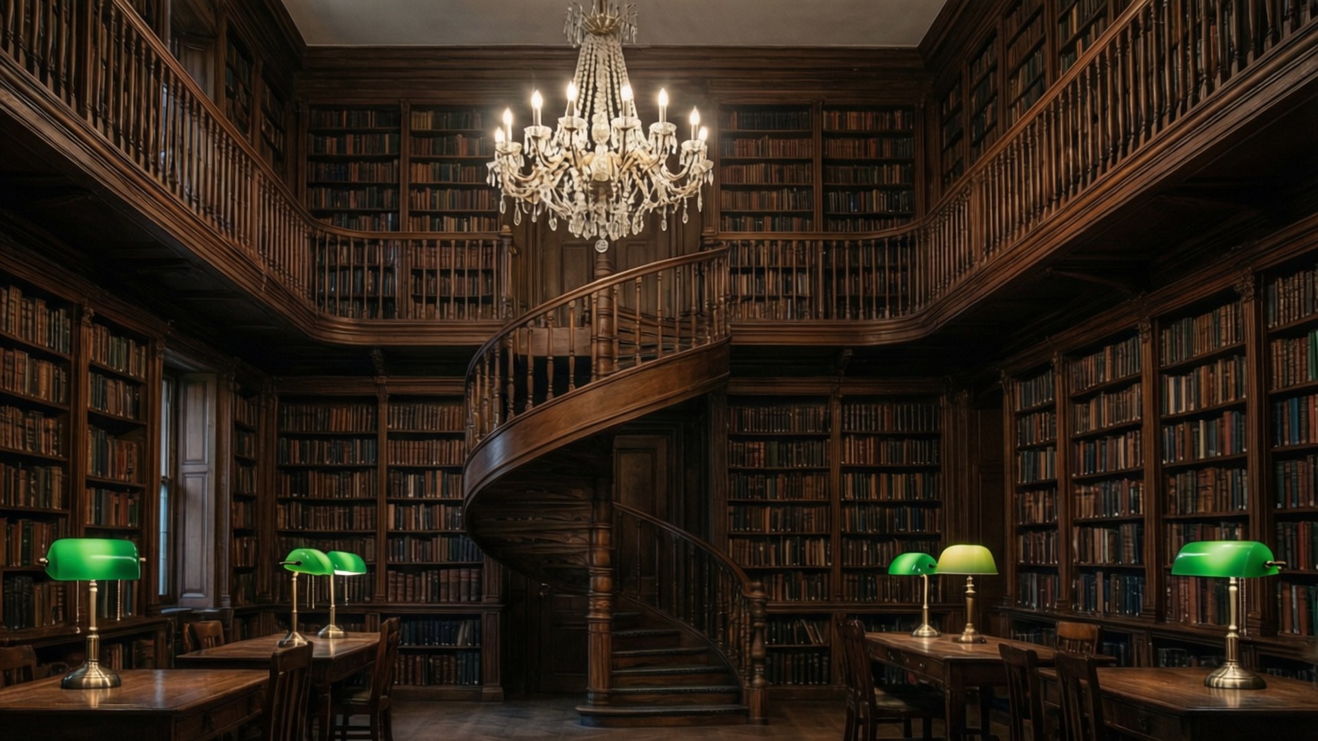 Sala Mare a Bibliotecii Fundal