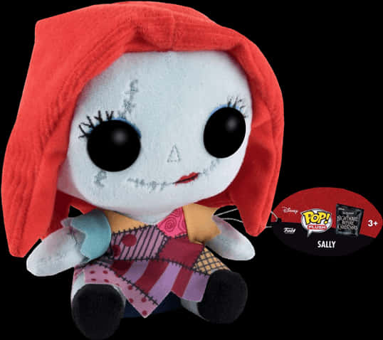 Sally Jucărie de Plush Nightmare Before Christmas Fundal