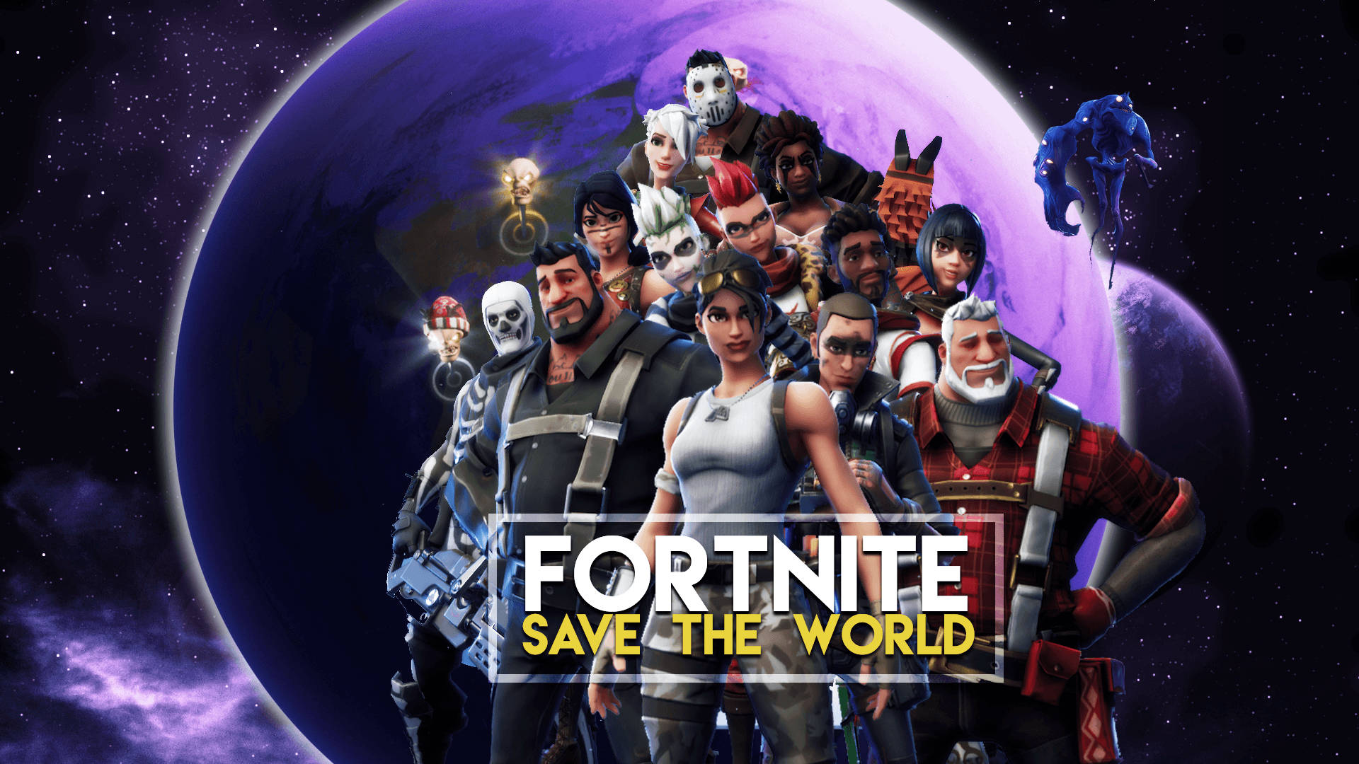 Salvează lumea în Fortnite Fundal