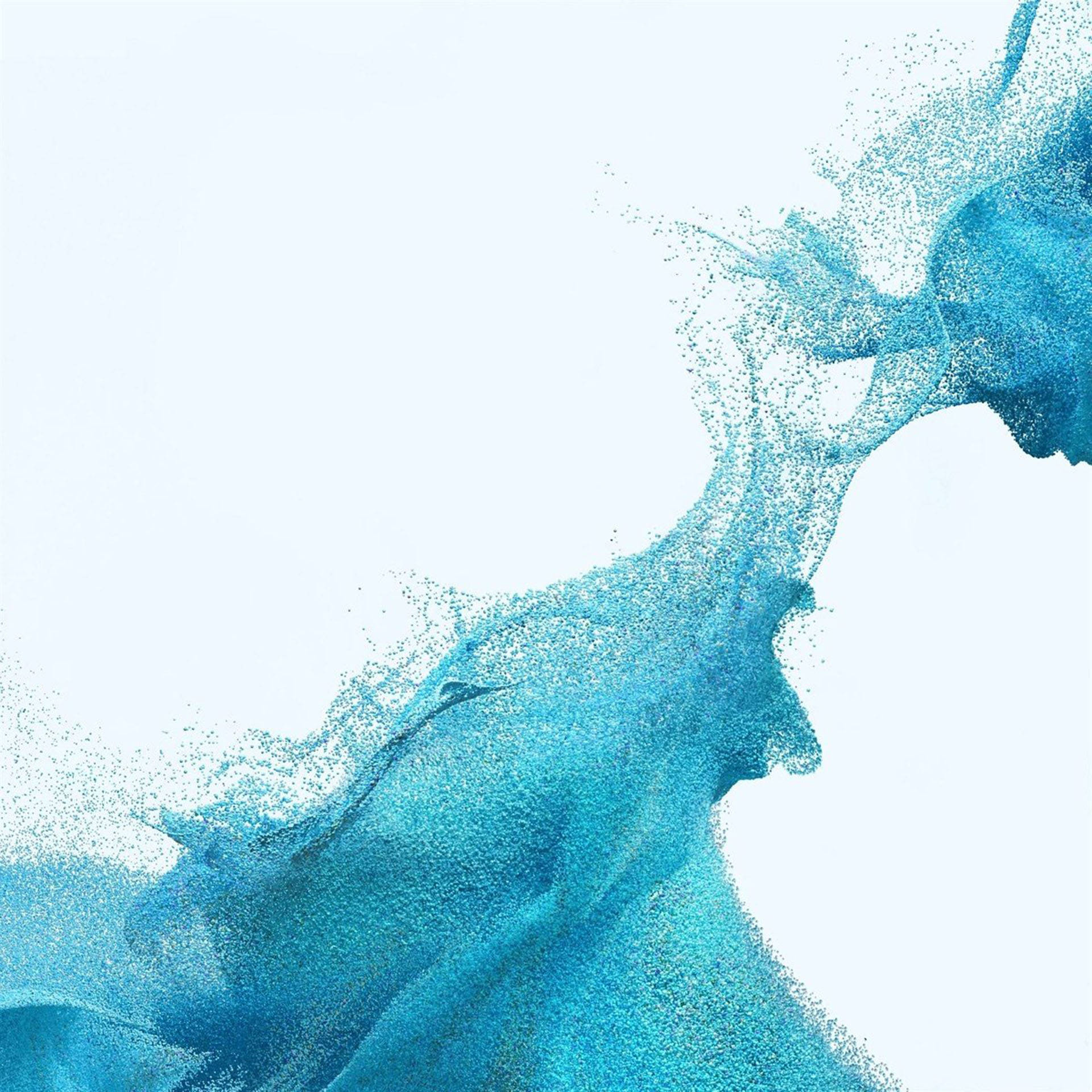 Samsung Galaxy S22 captivant în Teal Dust Fundal