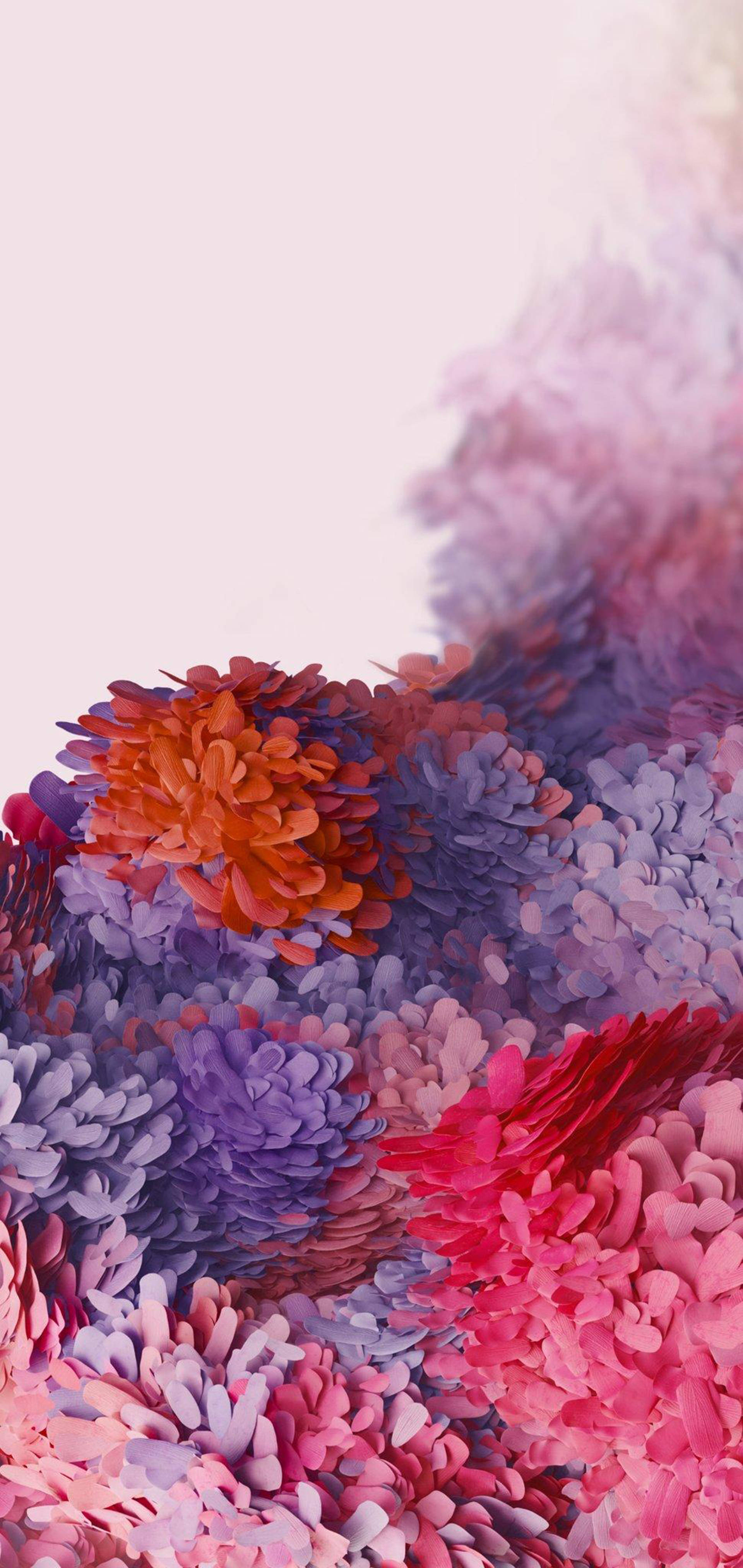 Samsung Galaxy S22 Flori Colorate Fundal