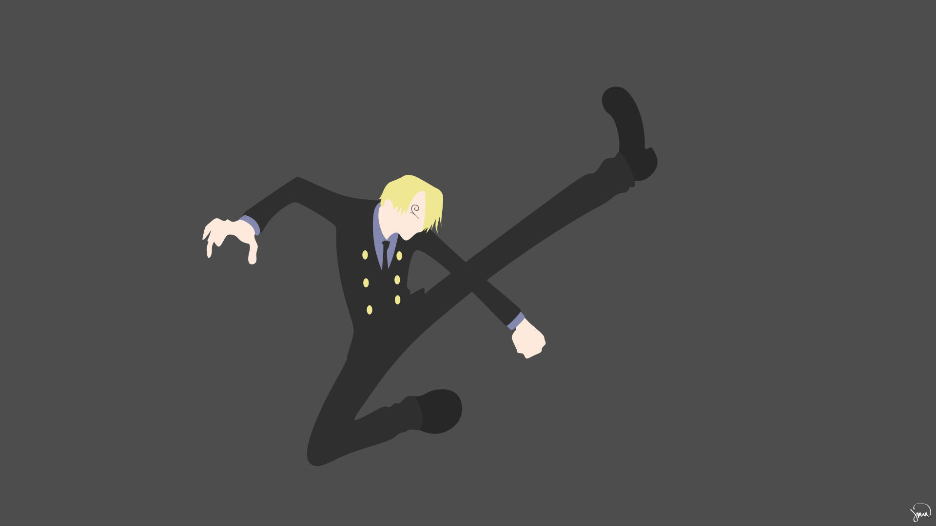 Sanji Vinsmoke face o intrare grandioasă Fundal