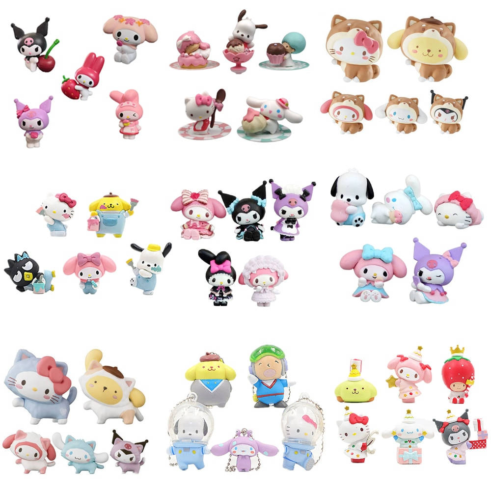 Sanrio Desktop Toate Personajele Jucărie Fundal