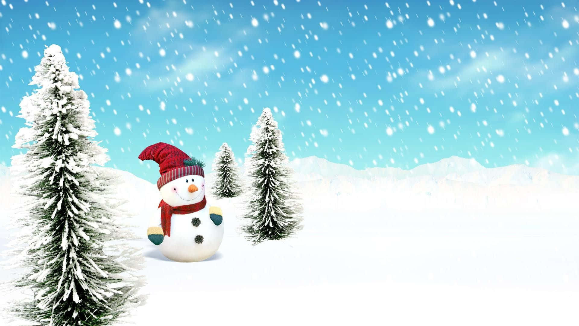 Santa Claus Amuzant Care Poartă Cadouri Fundal