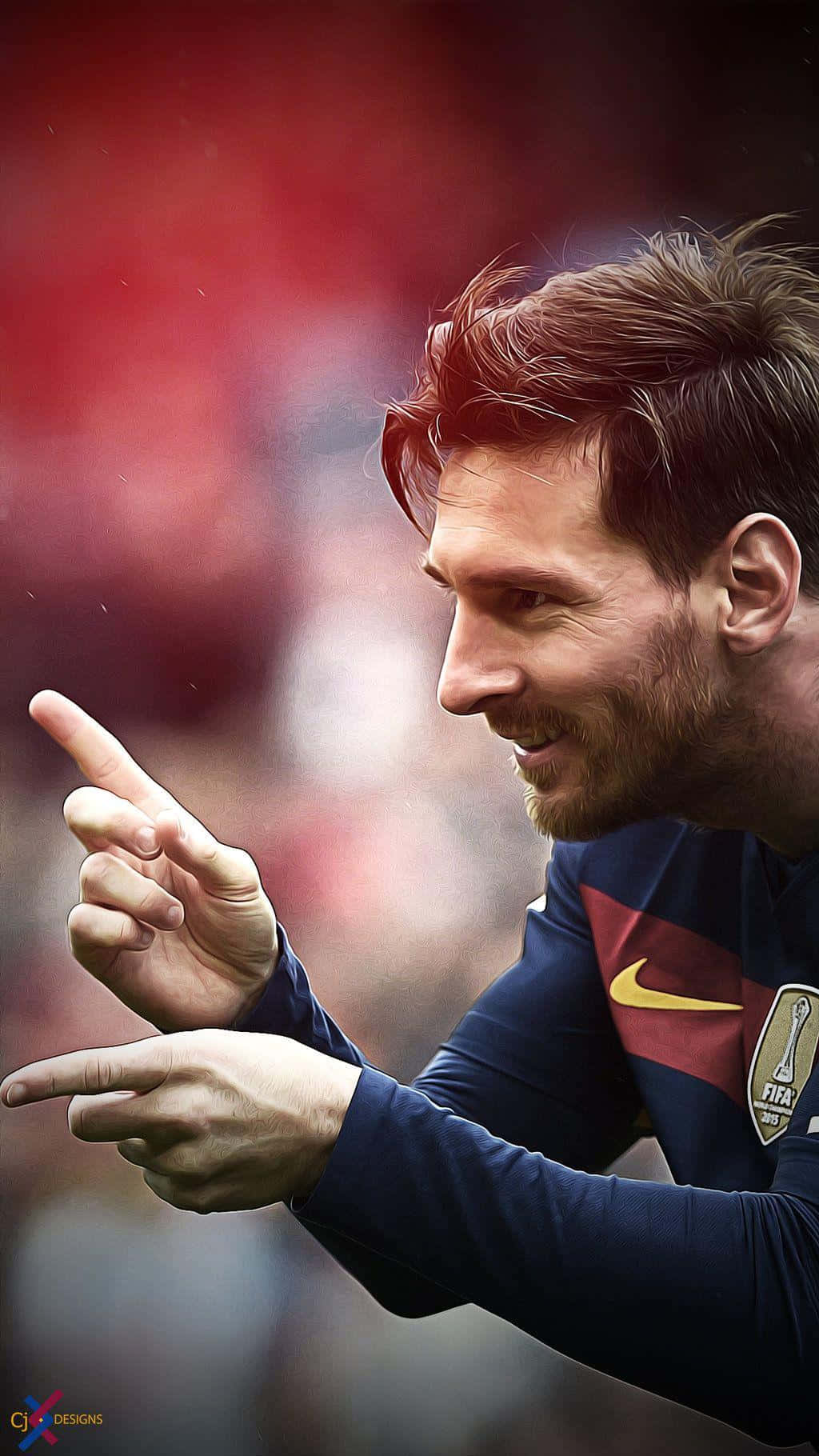 Sărbătoarea golului Messi iPhone Fundal