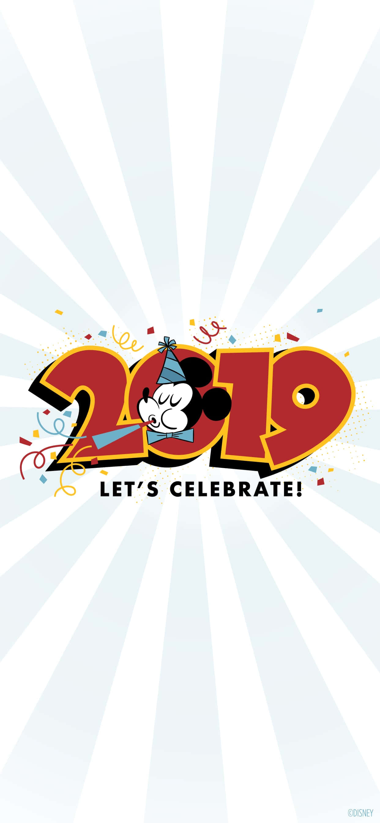 Sărbătorește Anul Nou alături de Mickey Mouse! Fundal