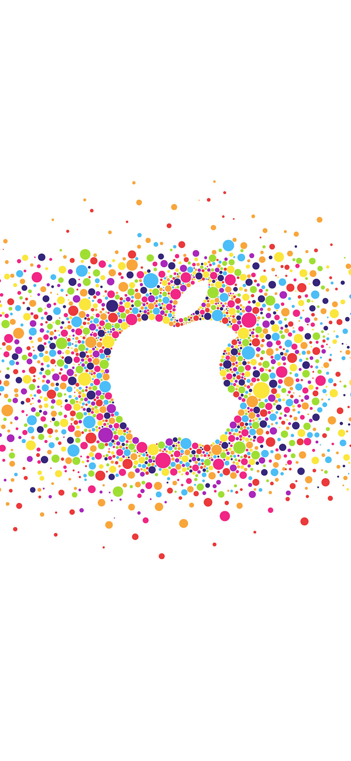 Sărbătorește Culorile Vieții cu un iPhone Curcubeu Fundal