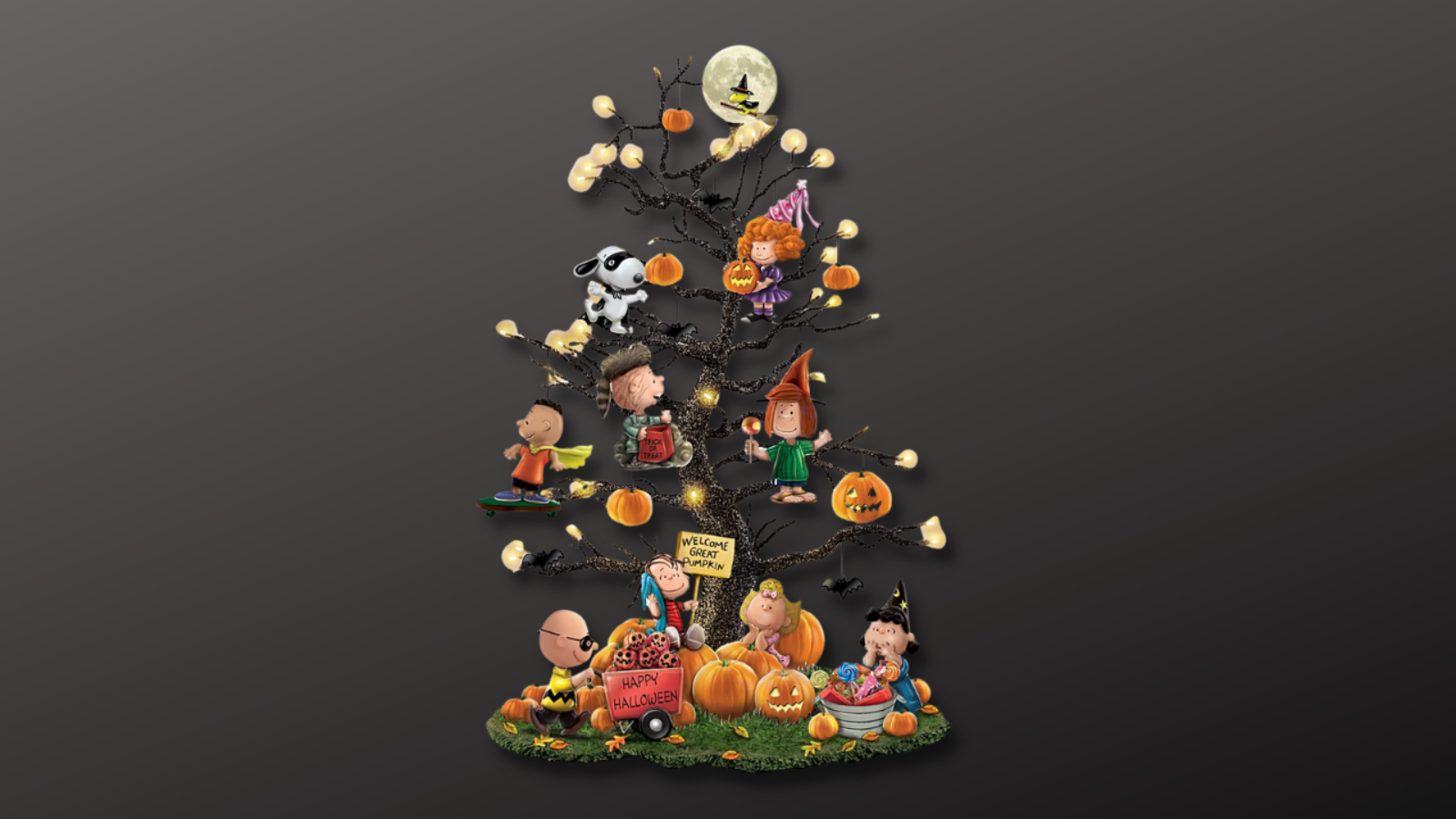 Sărbătorește Halloween-ul cu Charlie Brown! Fundal