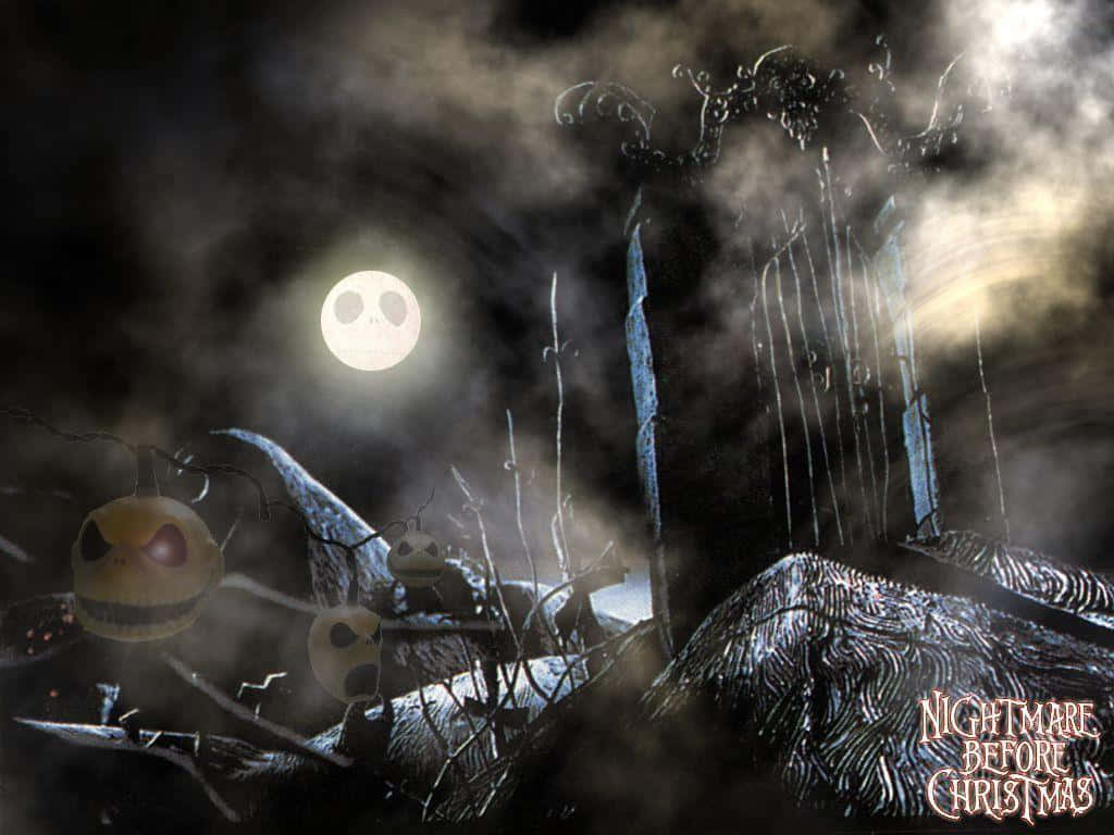 Sărbătorește Halloween-ul cu Jack Skellington din "The Nightmare Before Christmas" Fundal