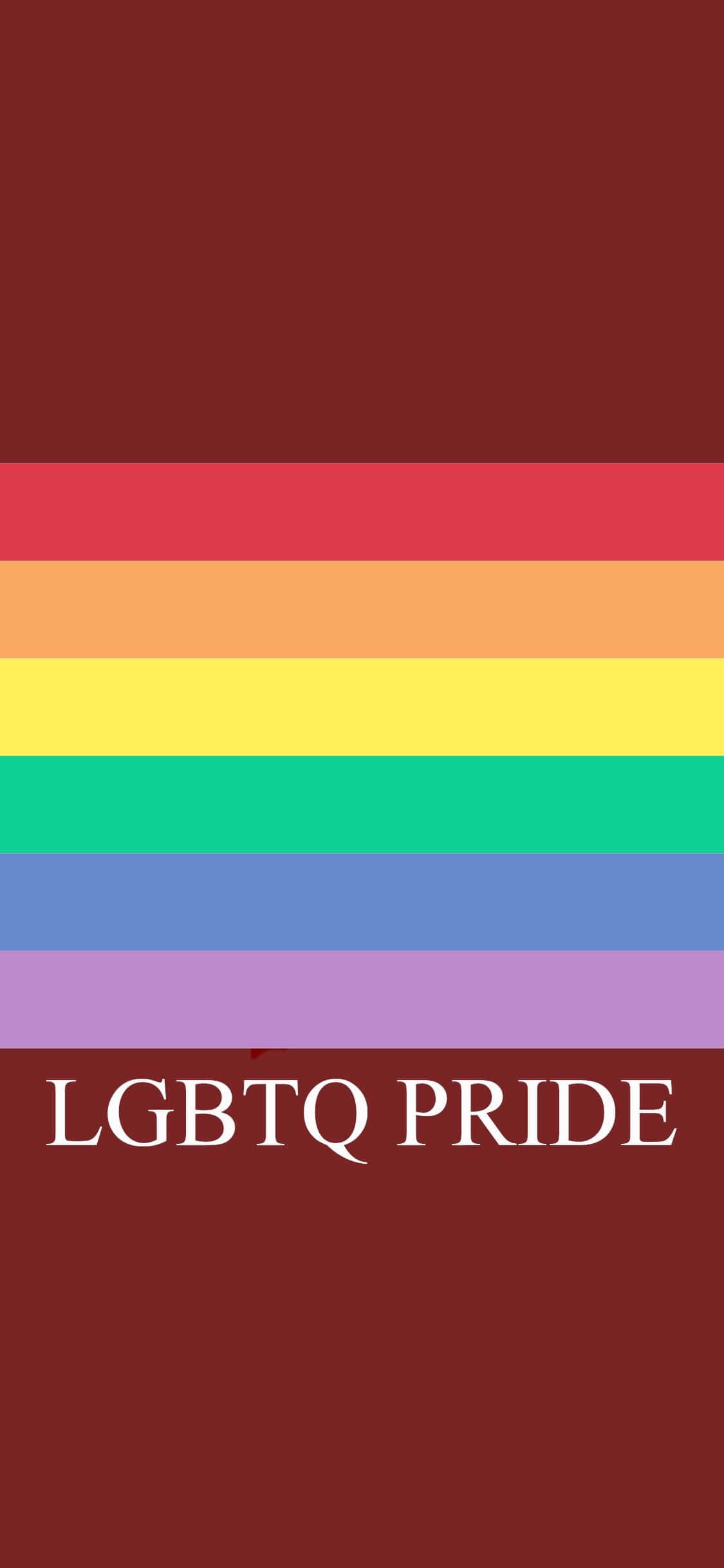 Sărbătorește mândria LGBTQ cu iPhone-ul tematic curcubeu Fundal