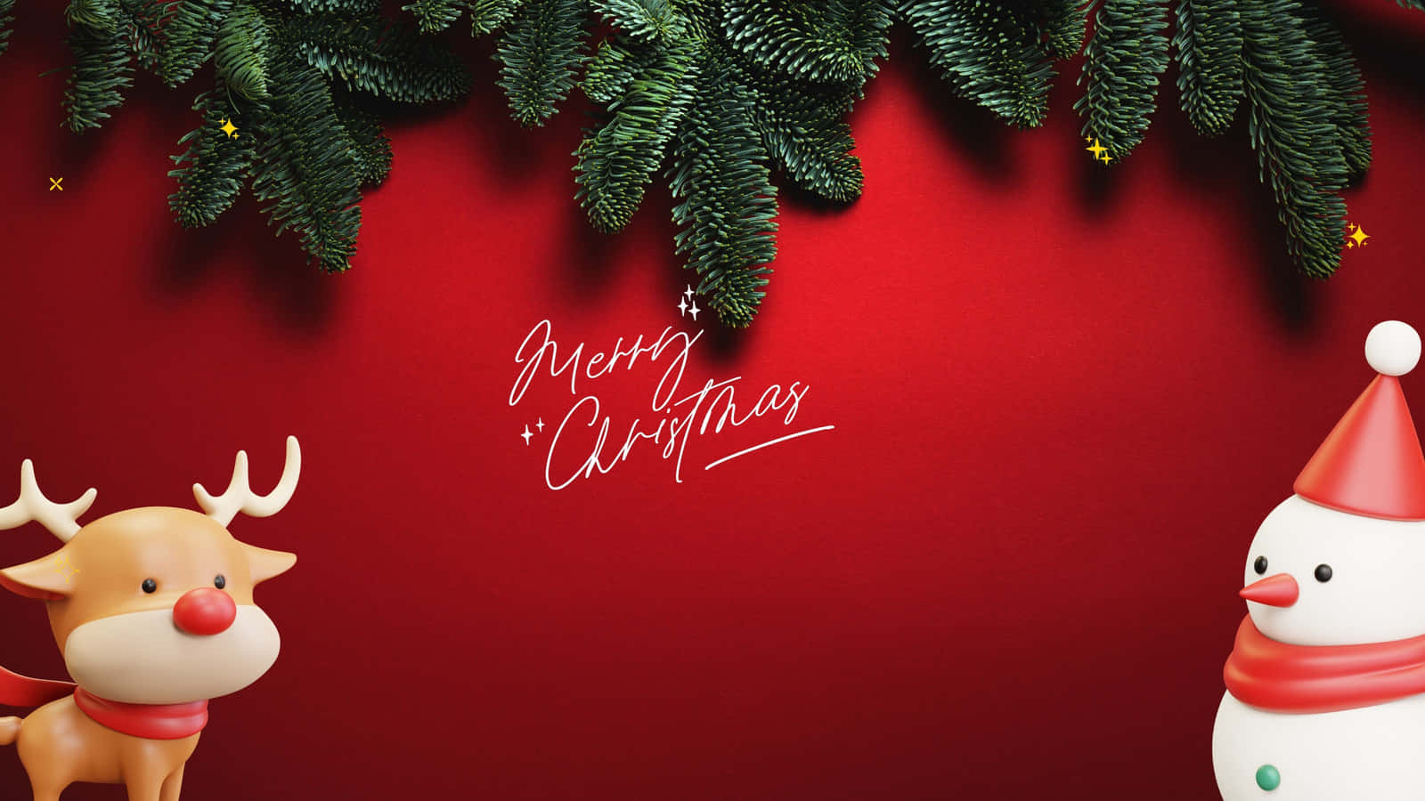 Sărbătorește sezonul festiv cu un wallpaper de Crăciun pentru desktop Fundal