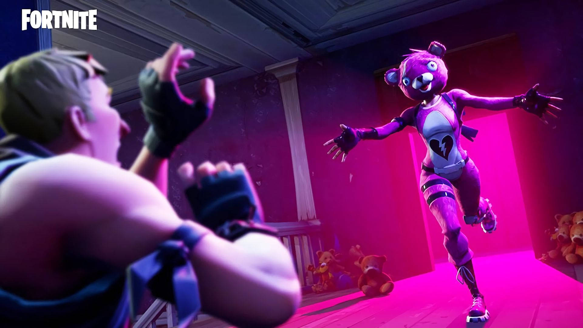 Sărbătorește Victory Royale cu Cuddle Team Leader! Fundal