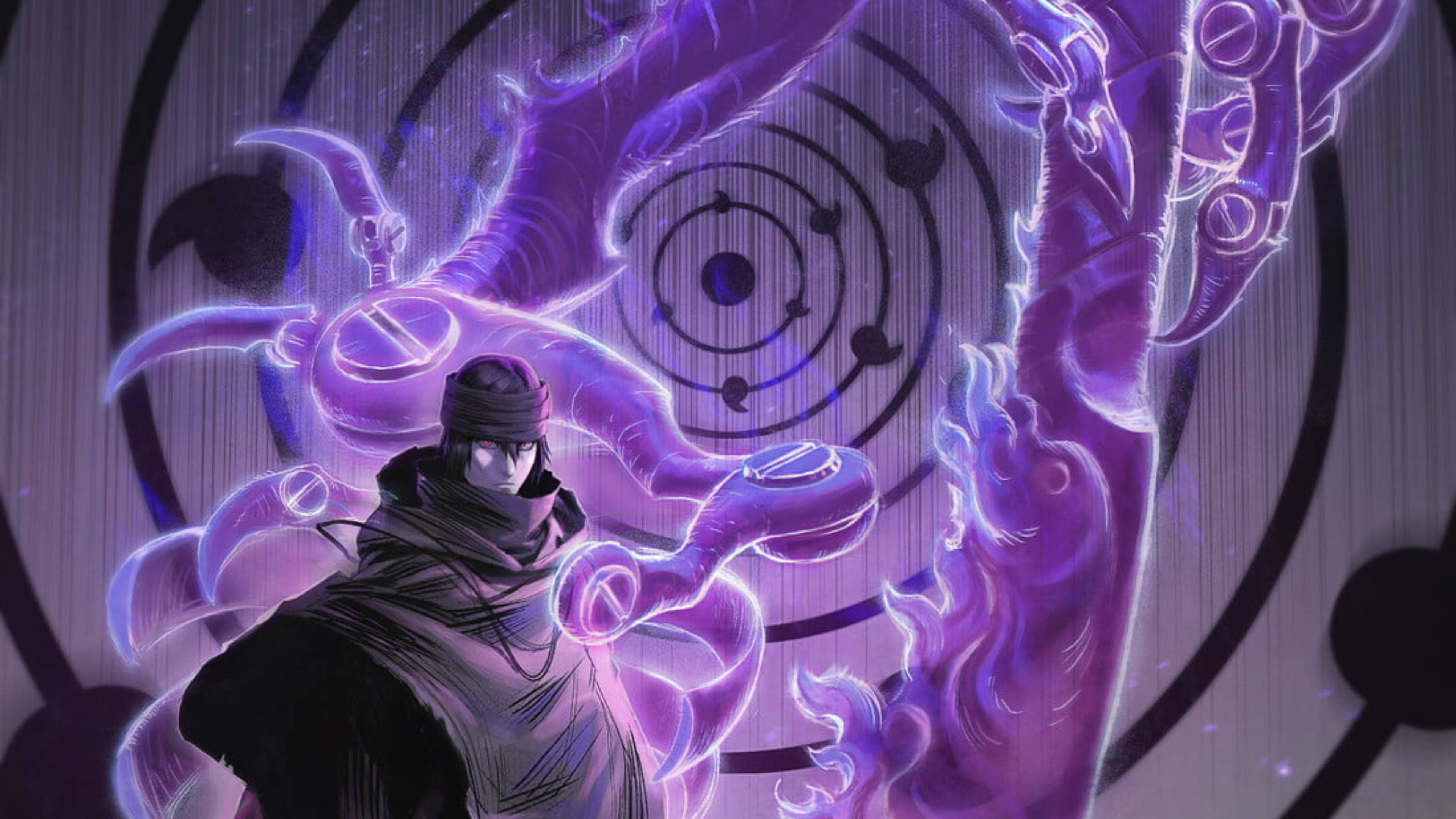 Sasuke Rinnegan Dōjutsu Fundal