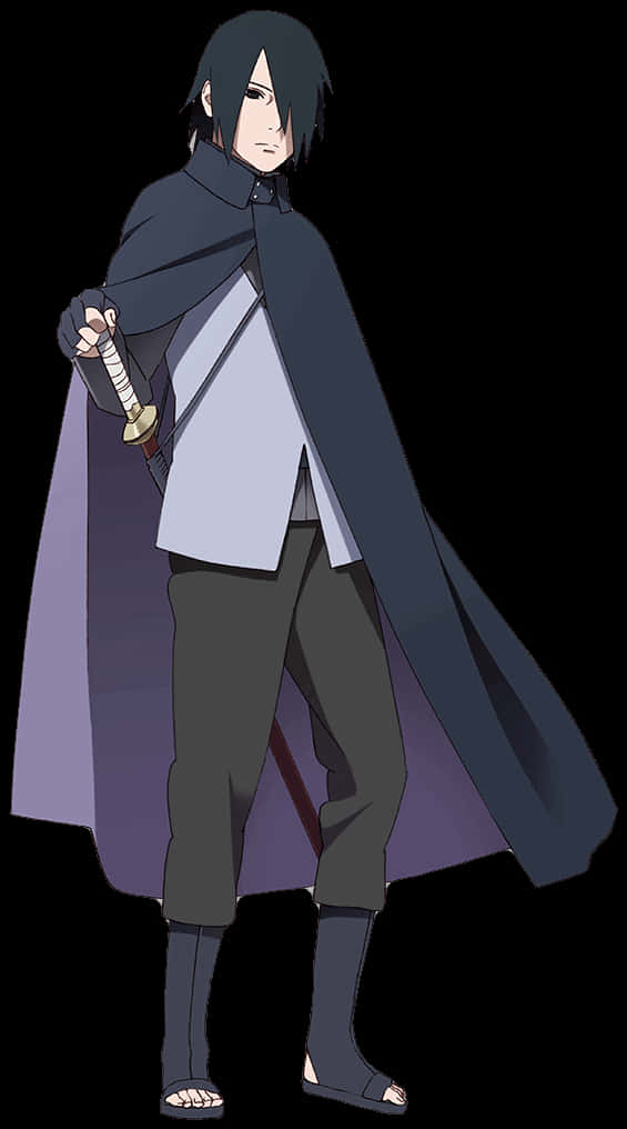 Sasuke Uchiha Pregătit de Luptă Fundal