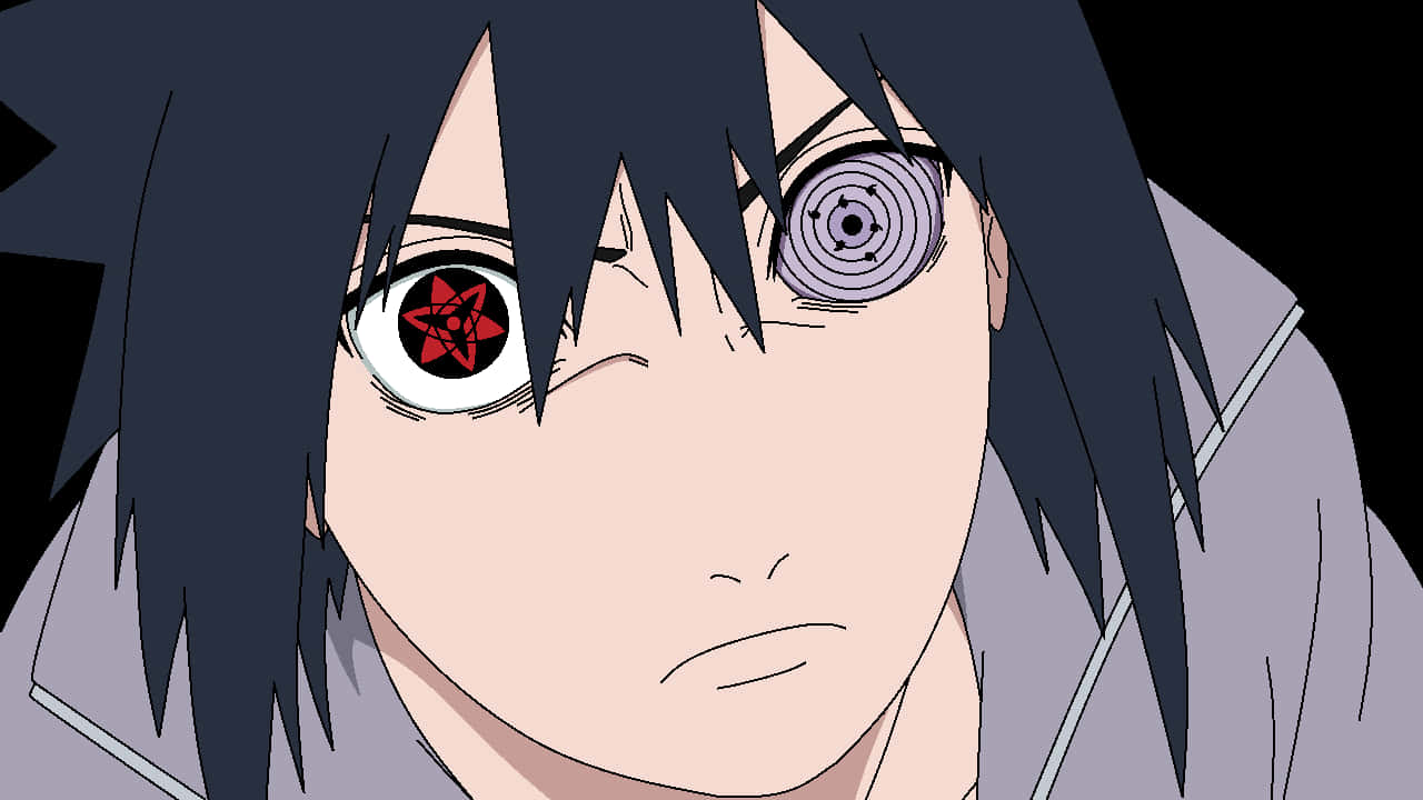 Sasuke Uchiha Sharingan și Rinnegan Fundal