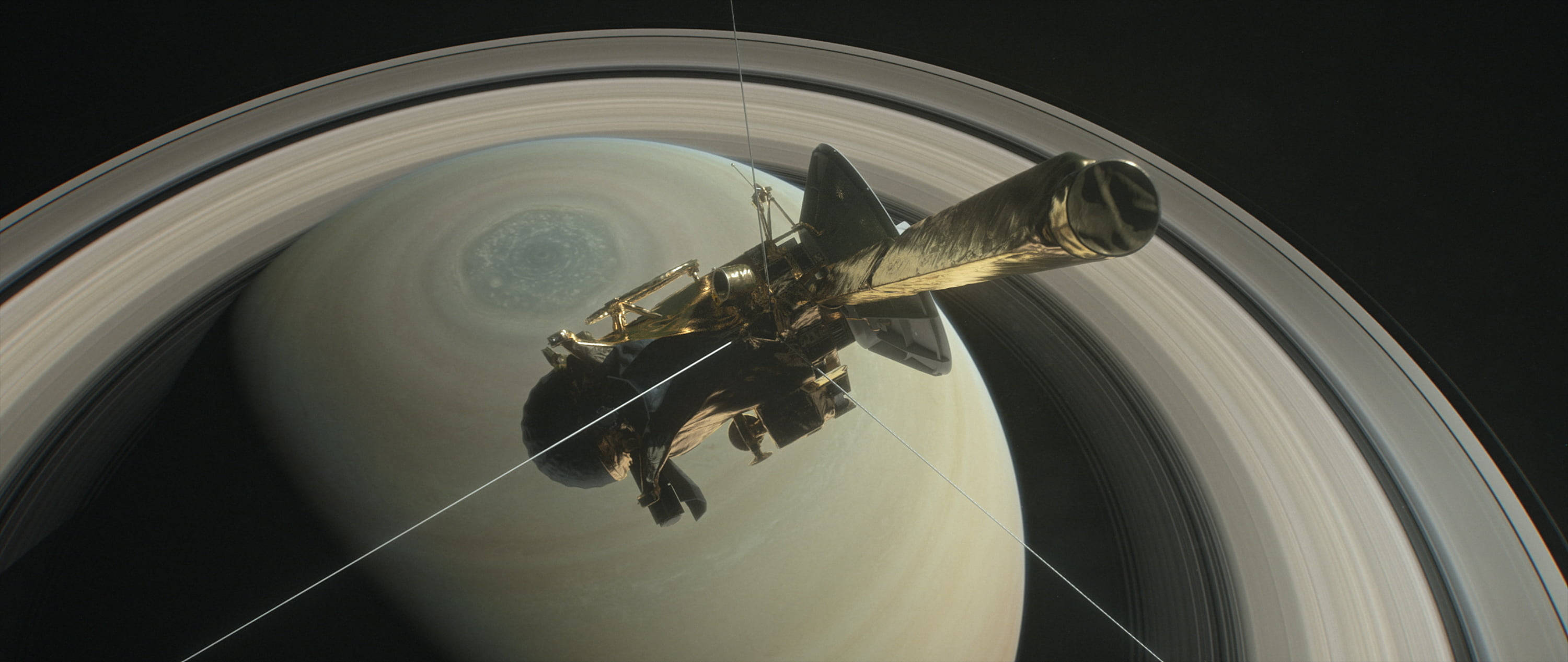 Satelit Saturn 4K Fundal