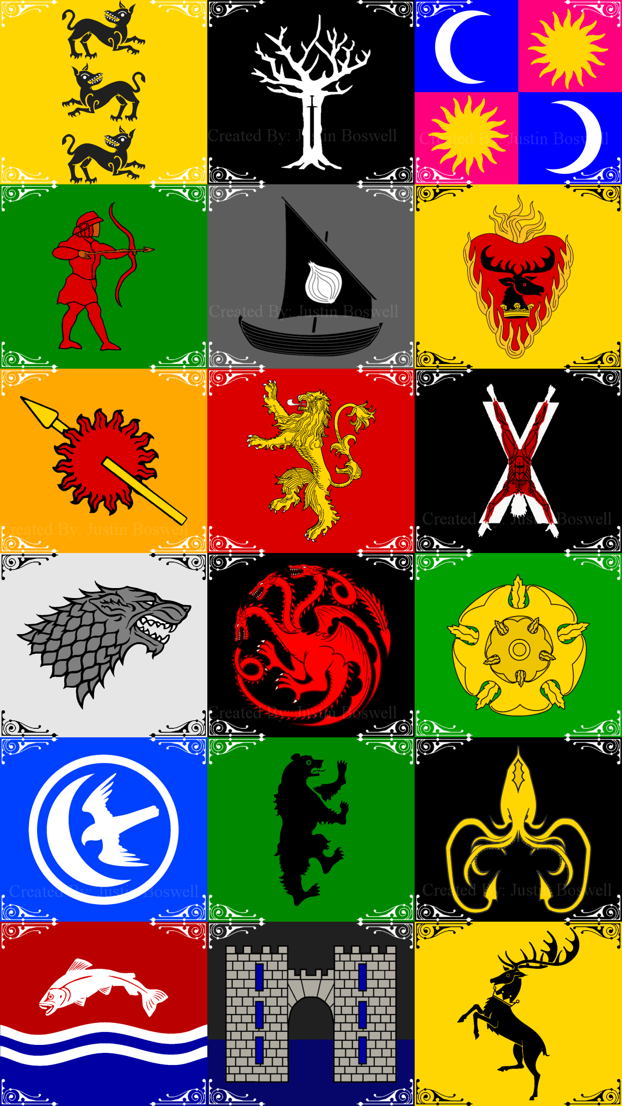 Scenă epică de luptă din Game of Thrones Fundal
