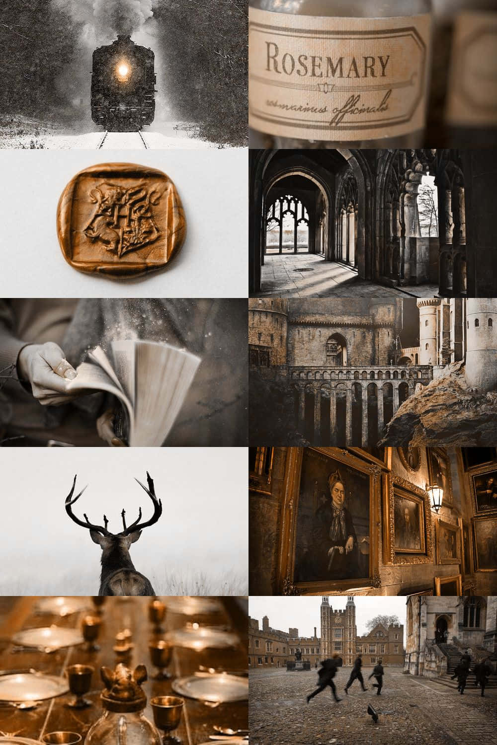 Scenă estetică Hogwarts Fundal