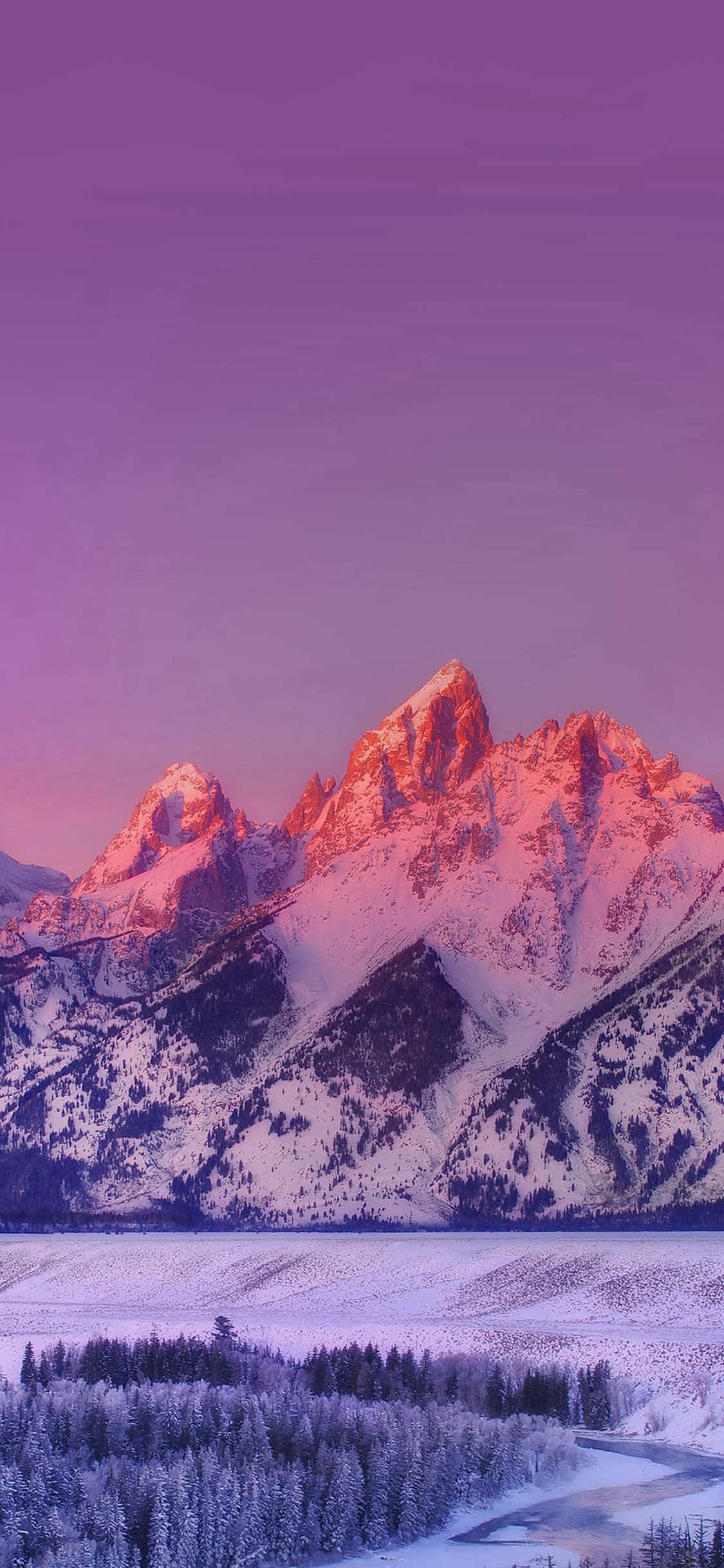 Scenă Natură Uimitoare pentru iPhone X Fundal